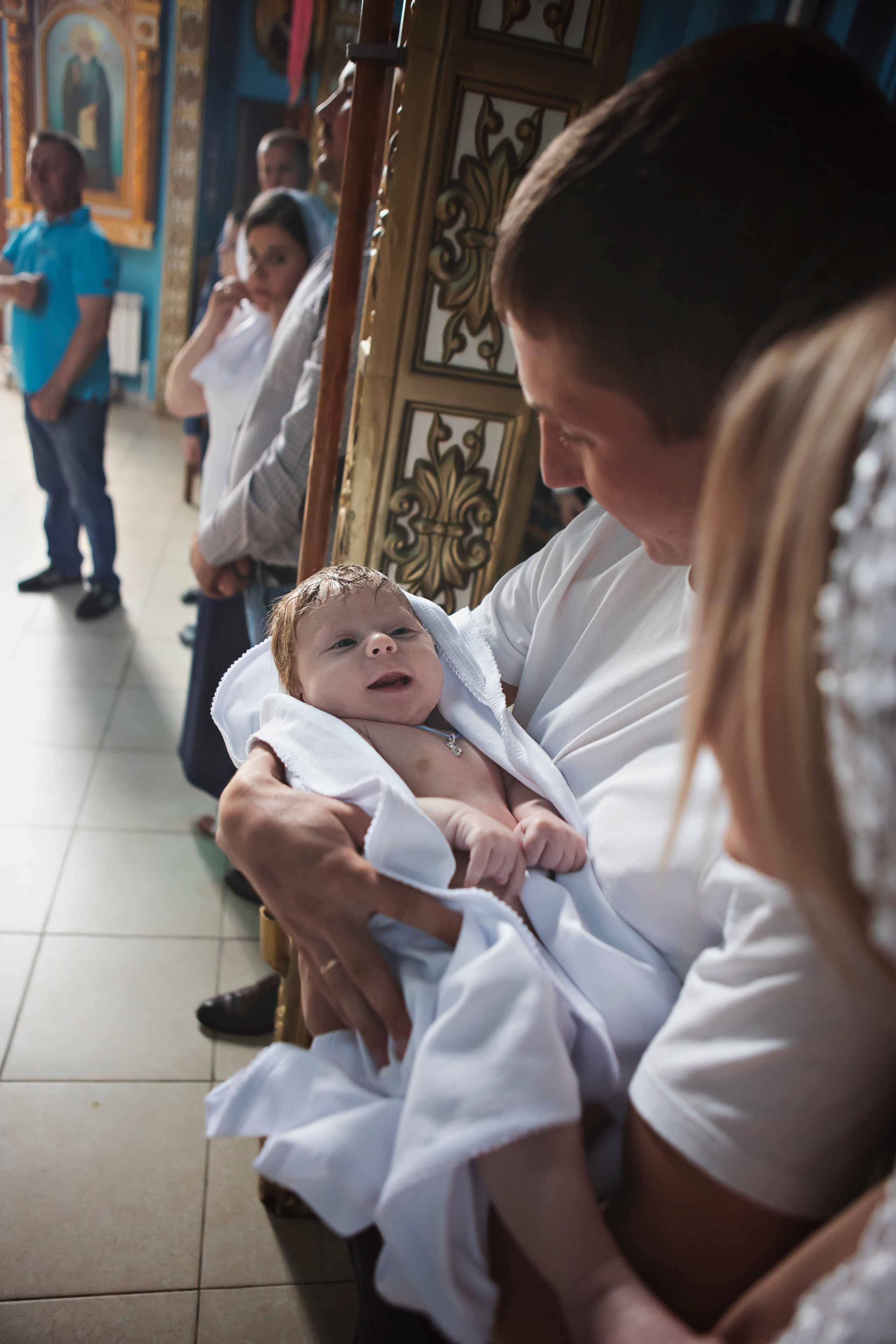 Съемка Таинство Крещения. Фотограф новорожденных Воронеж