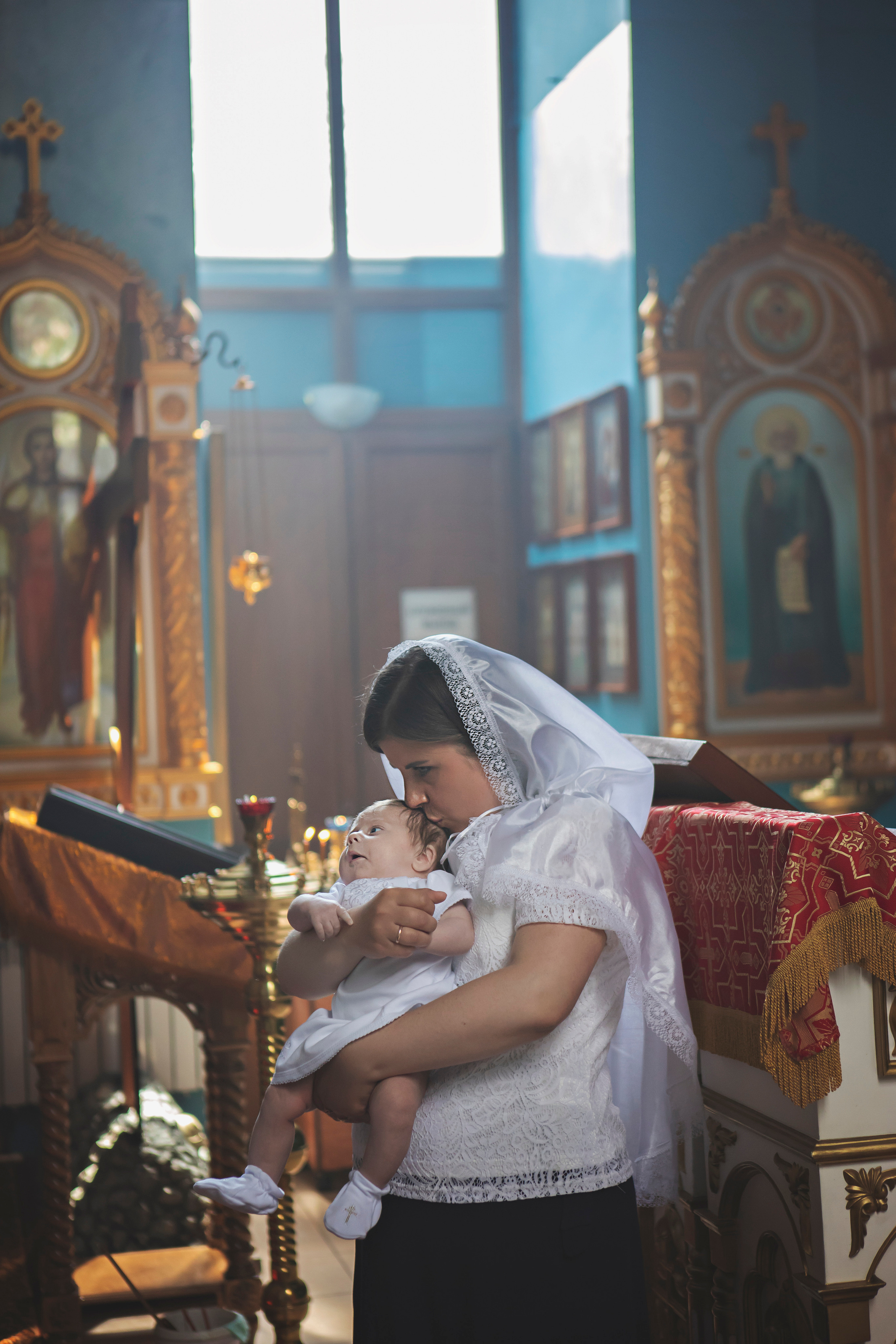 Съемка Таинство Крещения. Фотограф новорожденных Воронеж