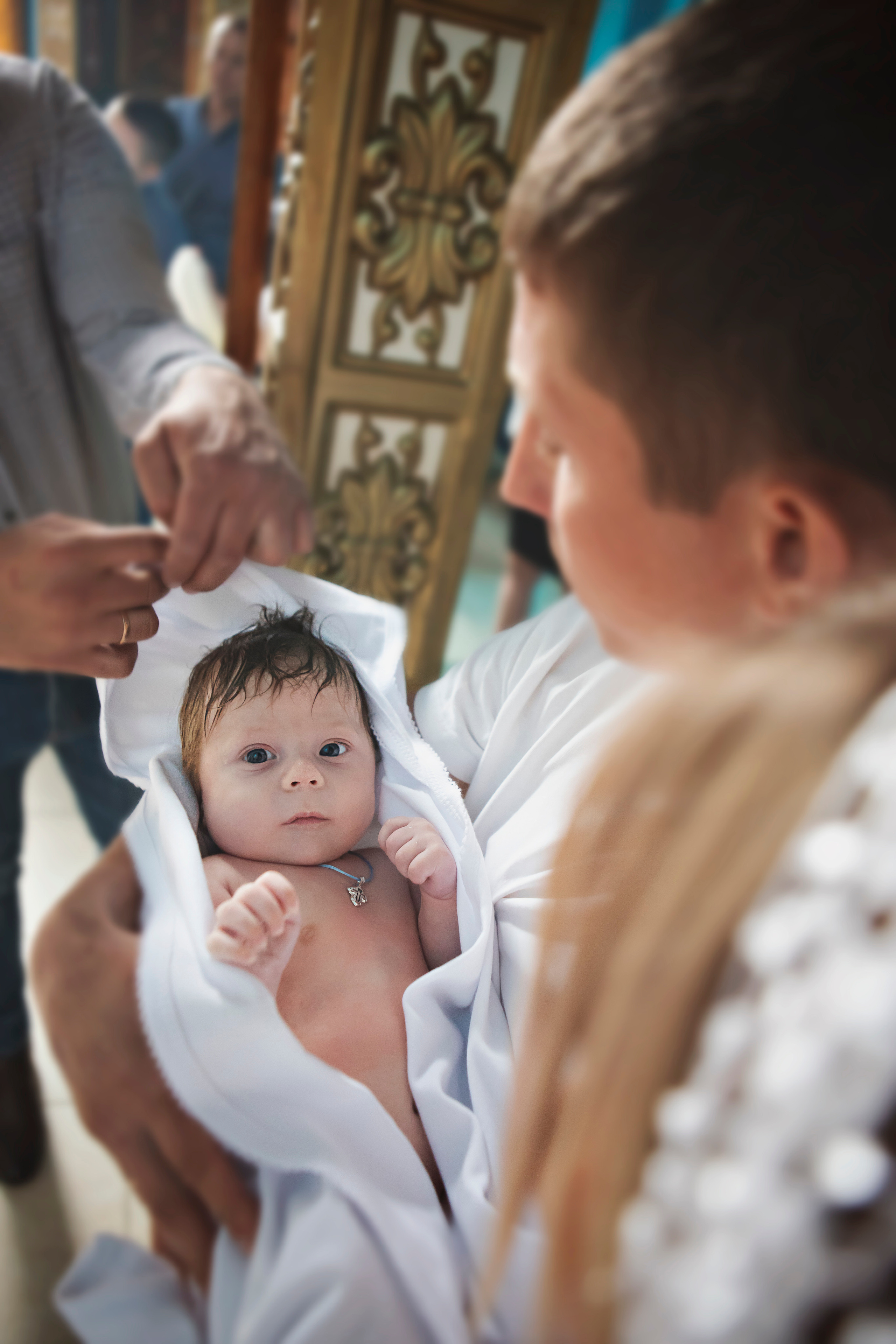 Съемка Таинство Крещения. Фотограф новорожденных Воронеж