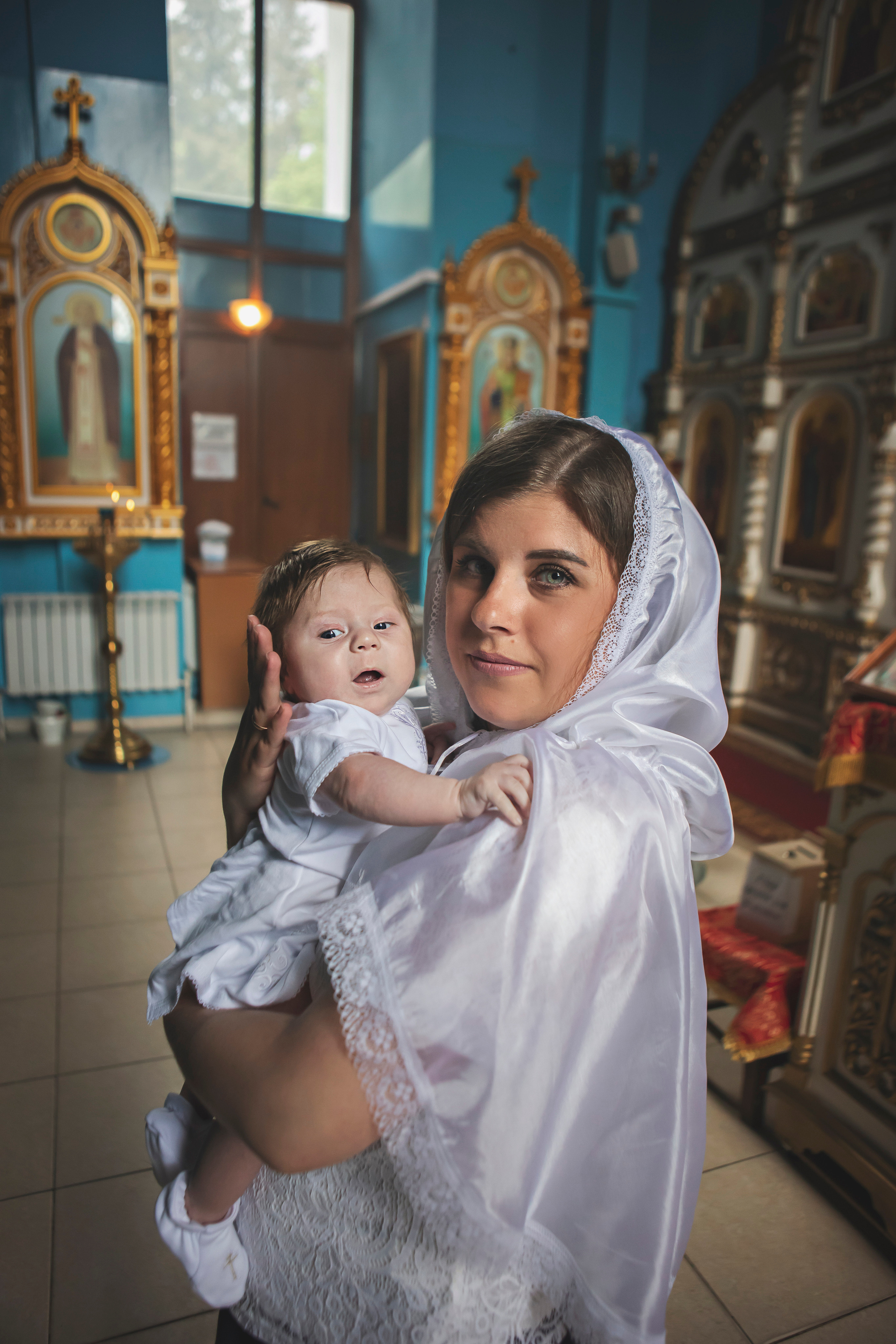 Съемка Таинство Крещения. Фотограф новорожденных Воронеж