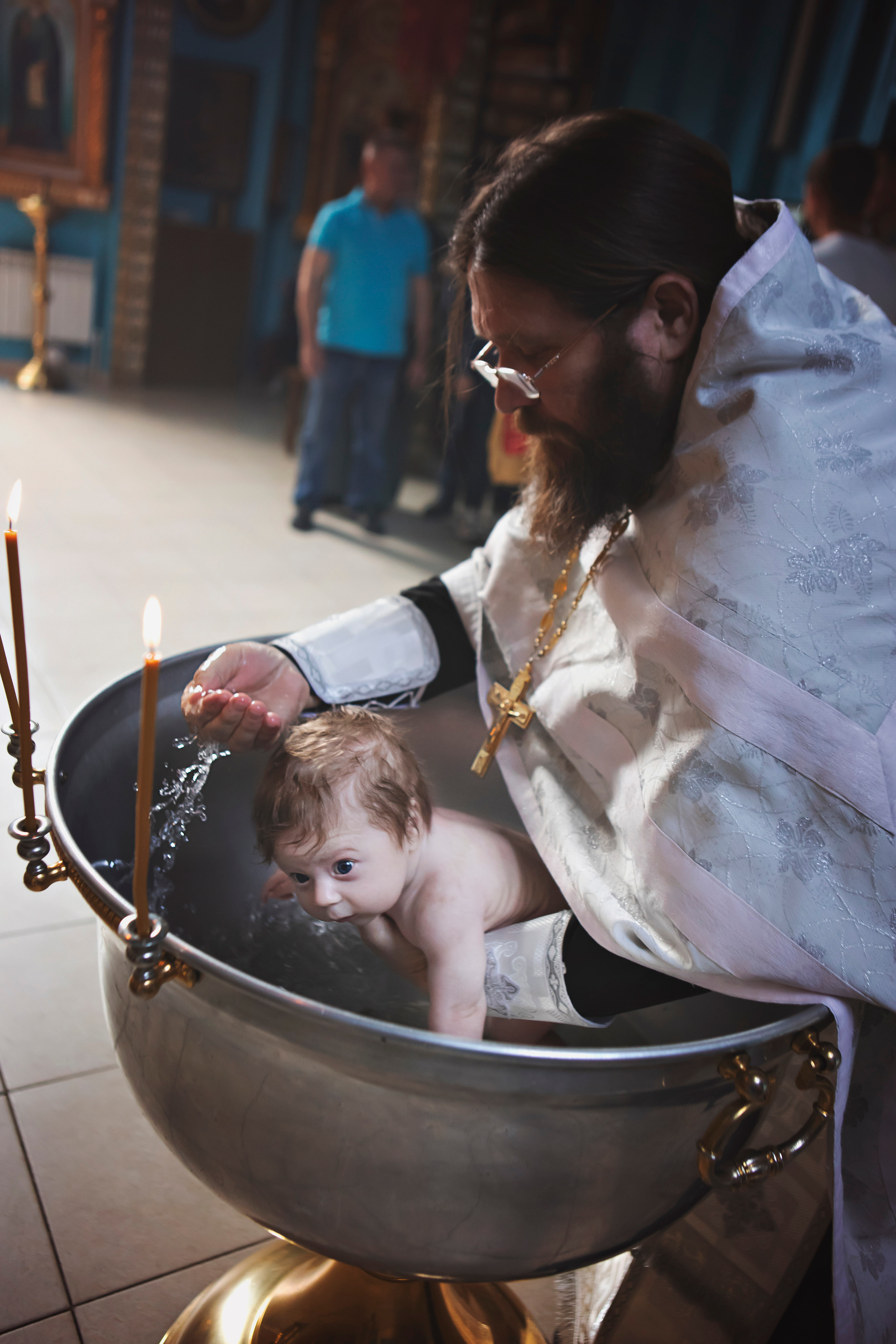 Съемка Таинство Крещения. Фотограф новорожденных Воронеж