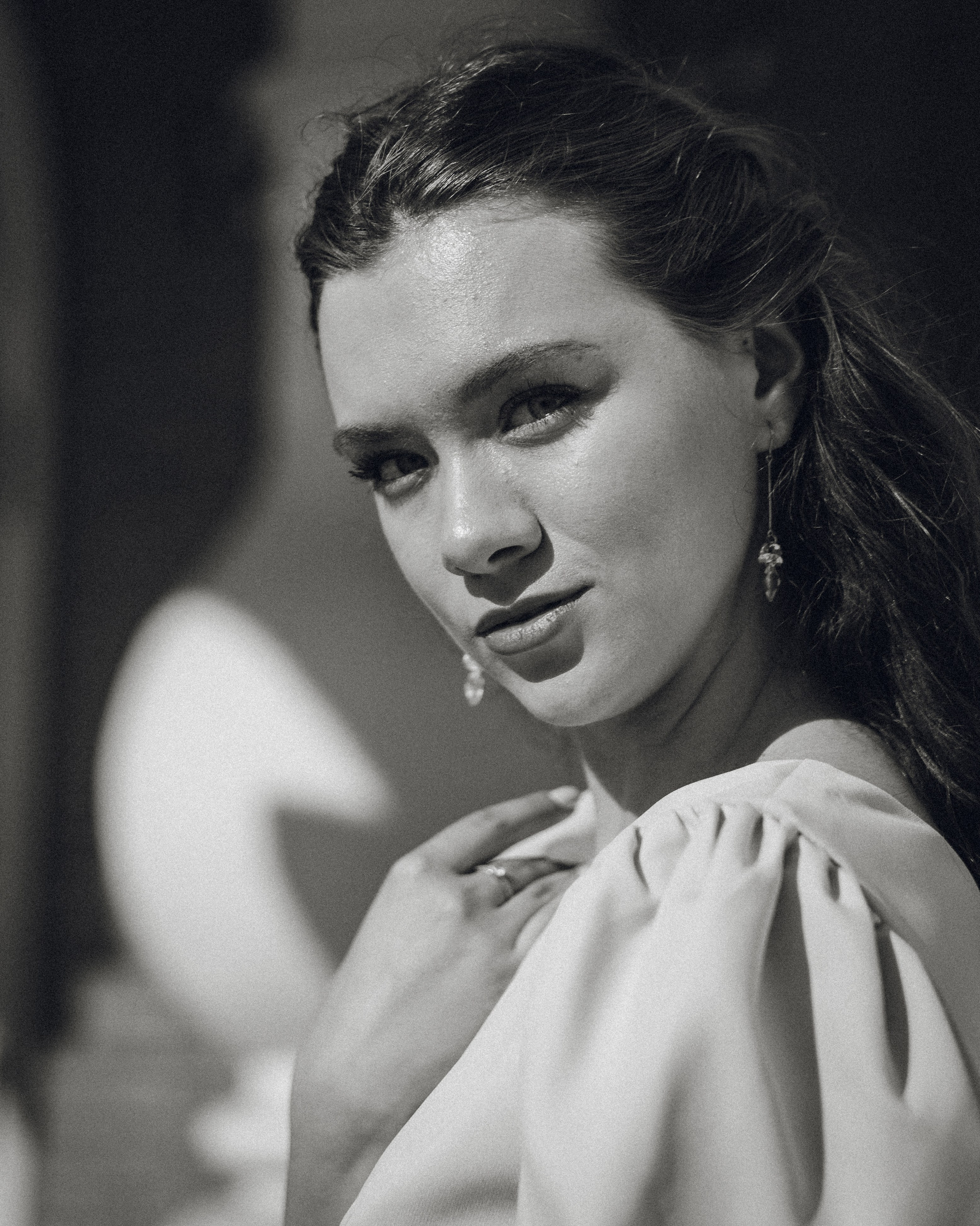 Черно-белый портрет. Портретный фотограф в Москве Владимир Саяпин