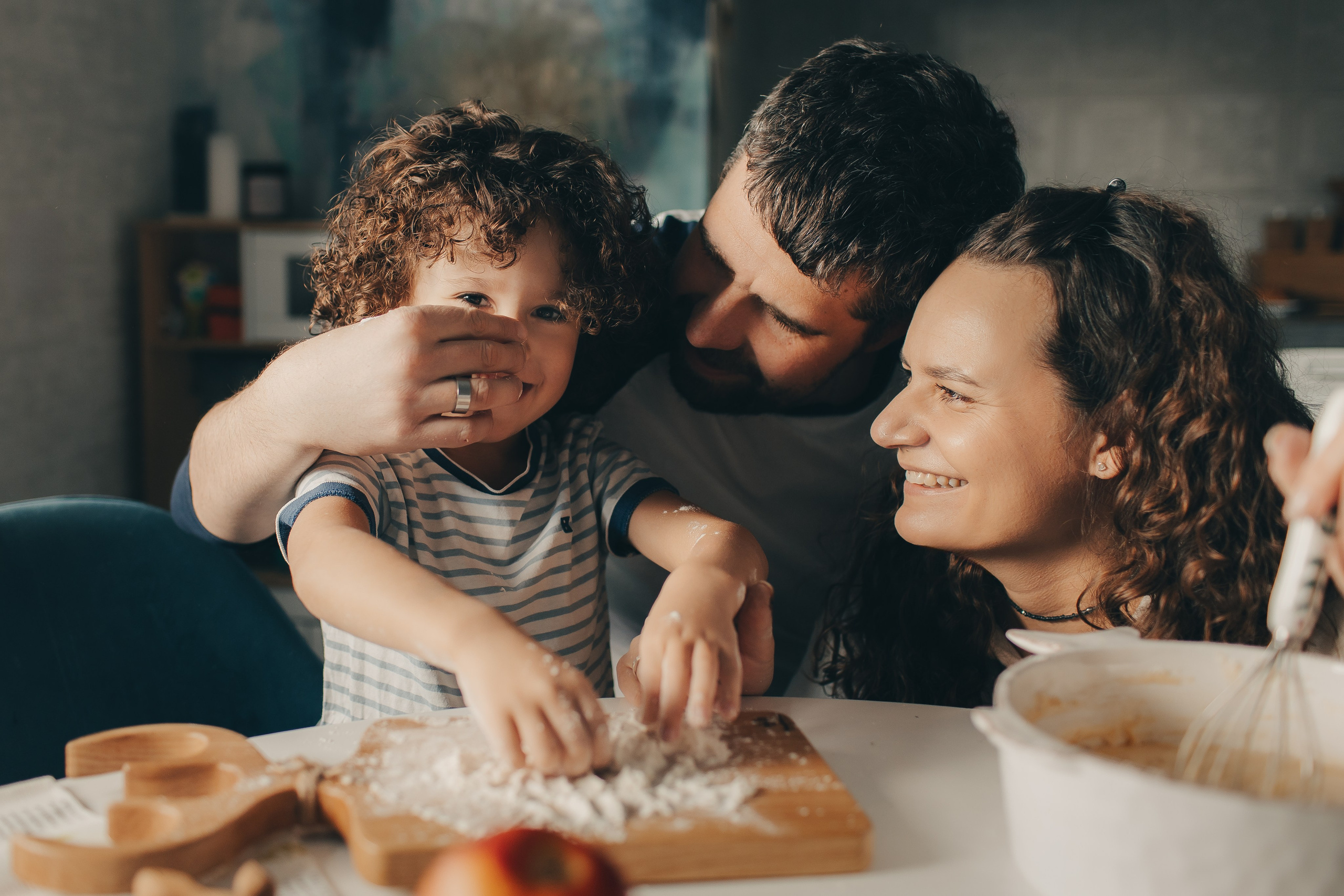 Семейная домашняя фотосъёмка. Фотограф Евгения Мальцева, Архангельск