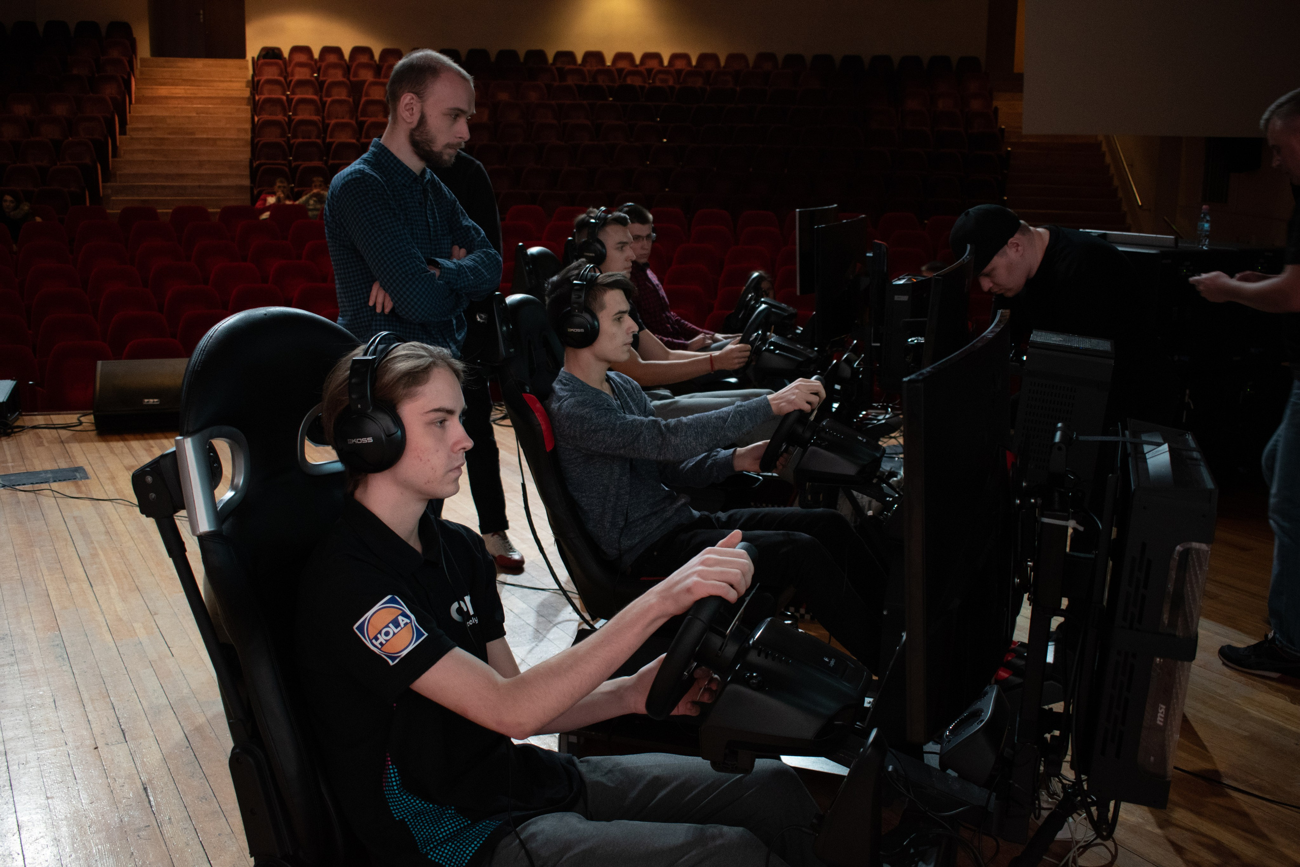 RaceRoom — Командный турнир среди ВУЗов города Москвы | 22.02.20. Репортажный фотограф Сыбер Мартти