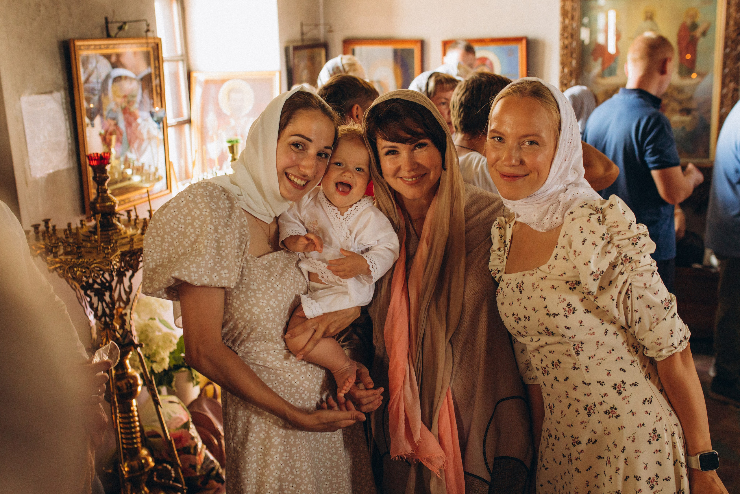 Крещение Марии. Семейный фотограф в Обнинске
