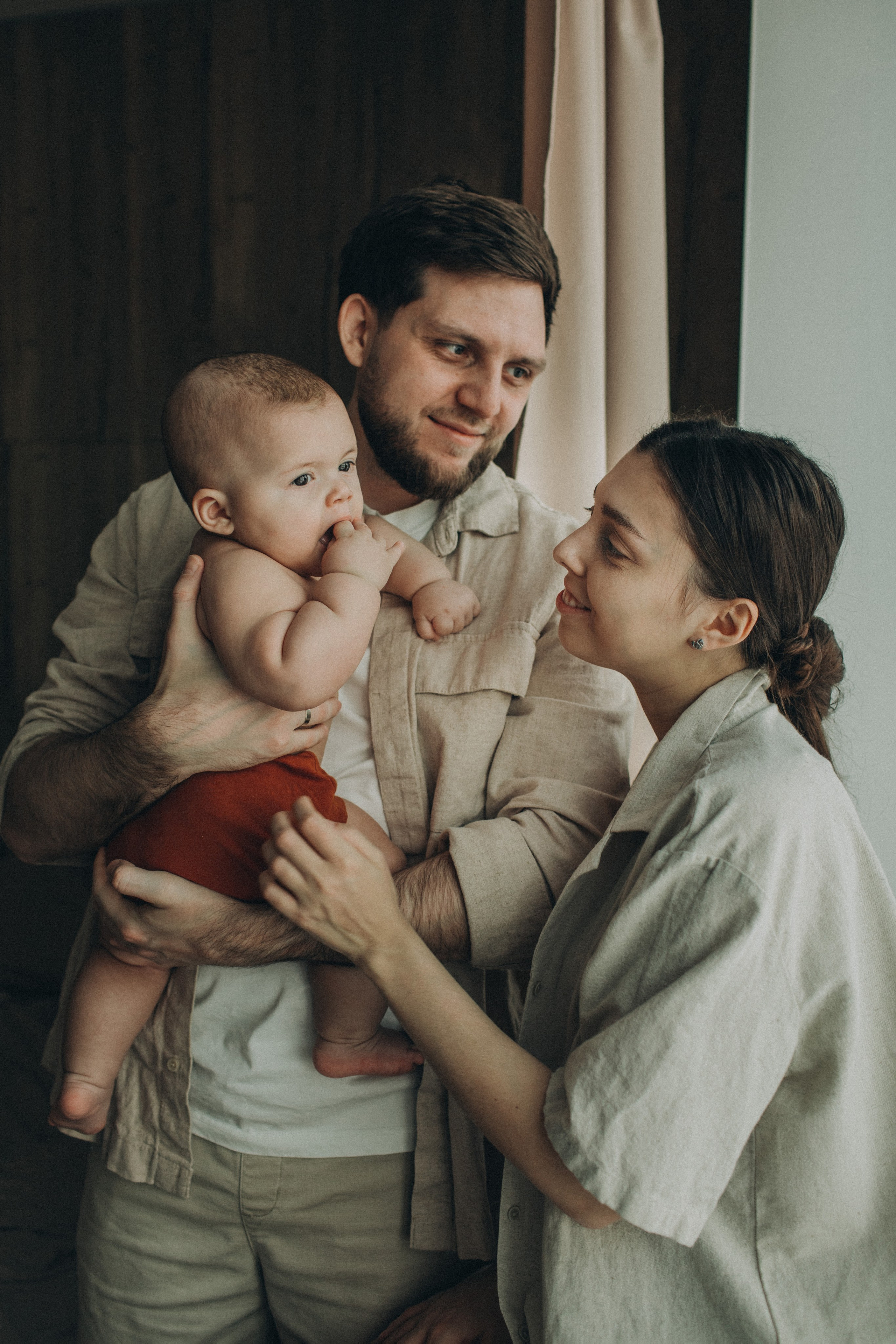 Лев, Мила, Леша. Семейный фотограф Томск