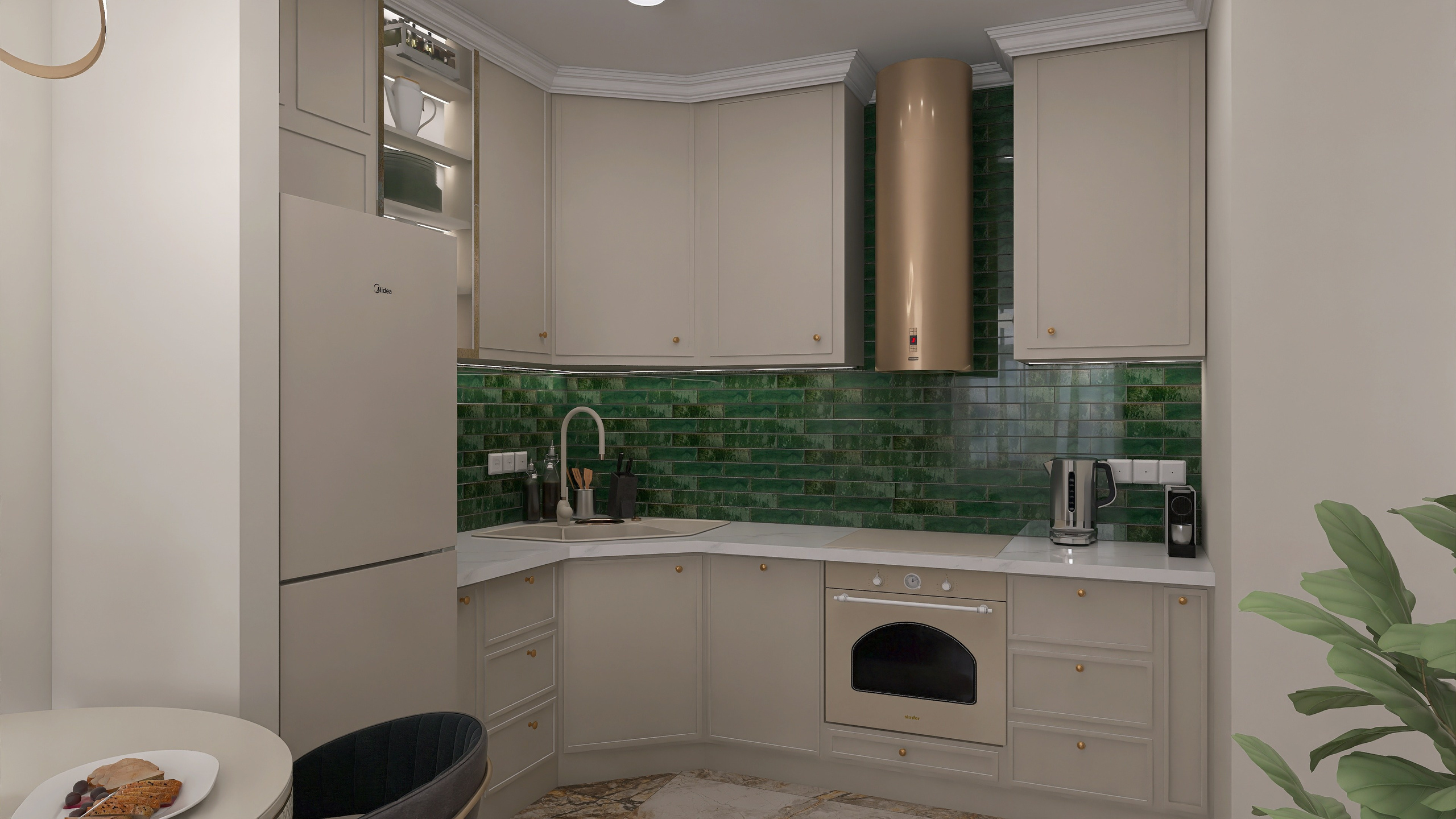 ЖК «Лучи», квартира 38 м². Дизайн для каждого