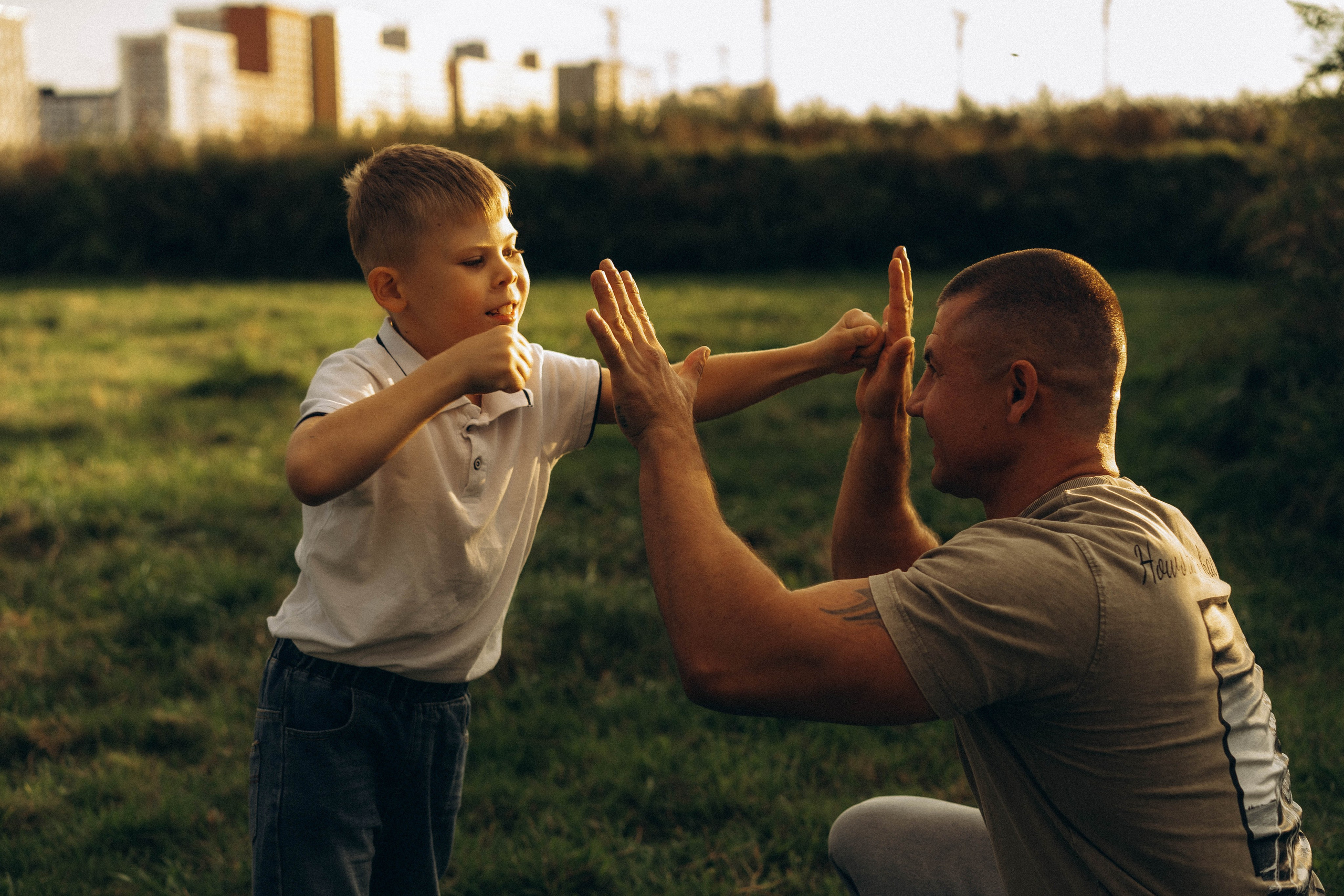 Семейная сьемка в парке. Фотограф Екатеринбург Кокшарова Александра