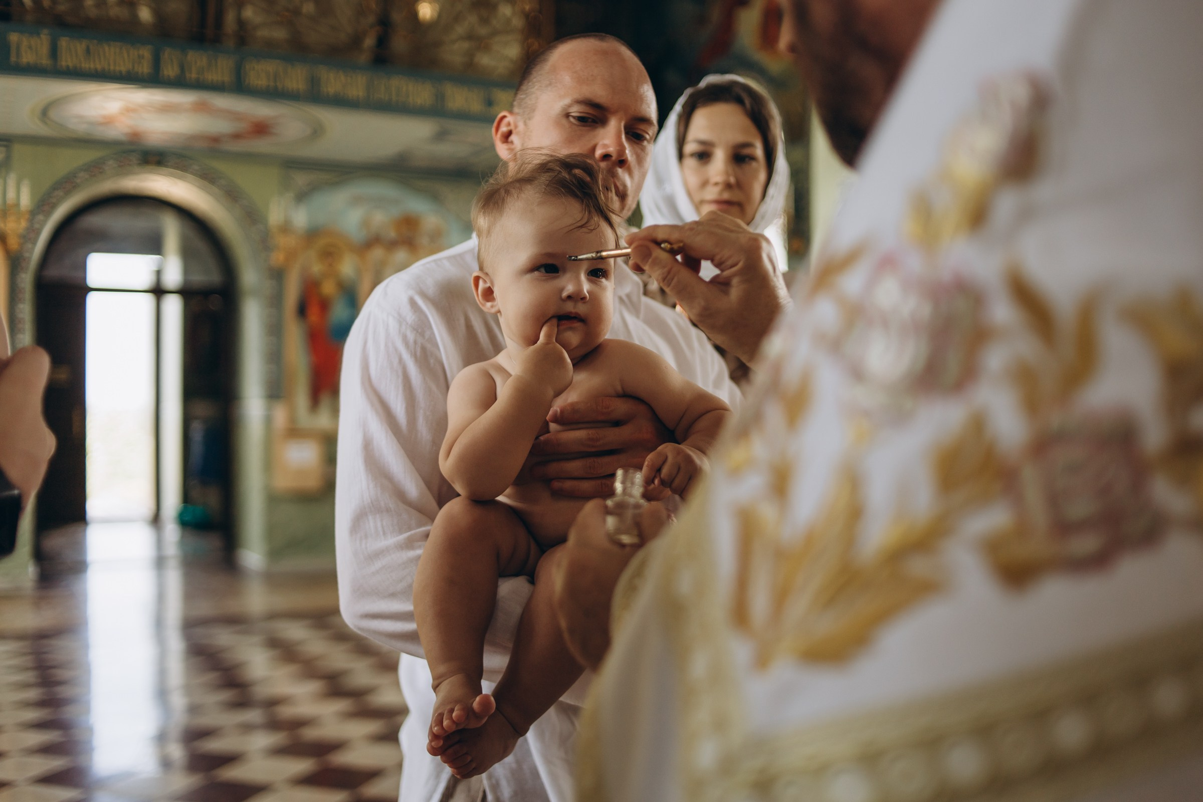 Крещение Варвары и Елизаветы. Семейный фотограф в Волгодонске Краченцева Анна