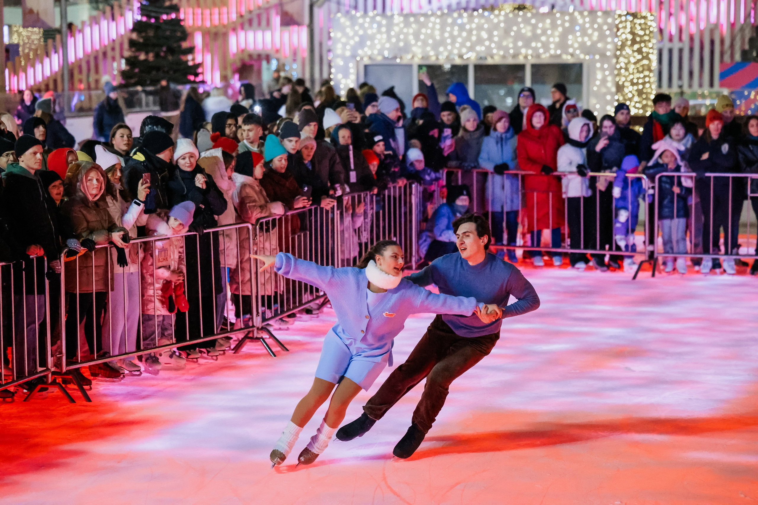 Ледовое шоу ВДНХ проект Московское чаепитие. Фотограф и видеограф Анна Домашенко