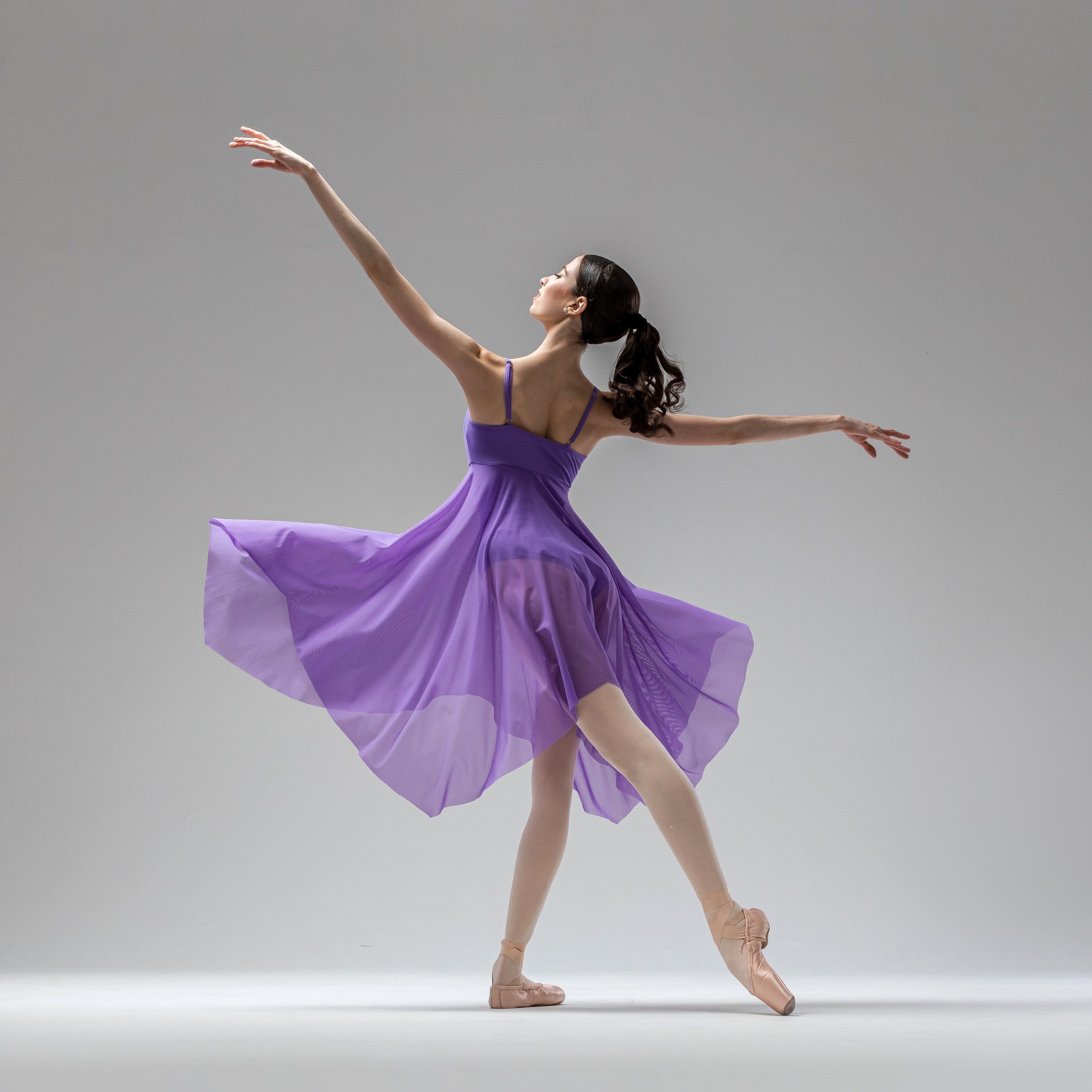 Балетная съёмка на белой циклораме и фонах. Балетный фотограф Алина Ханько — Душа Балета