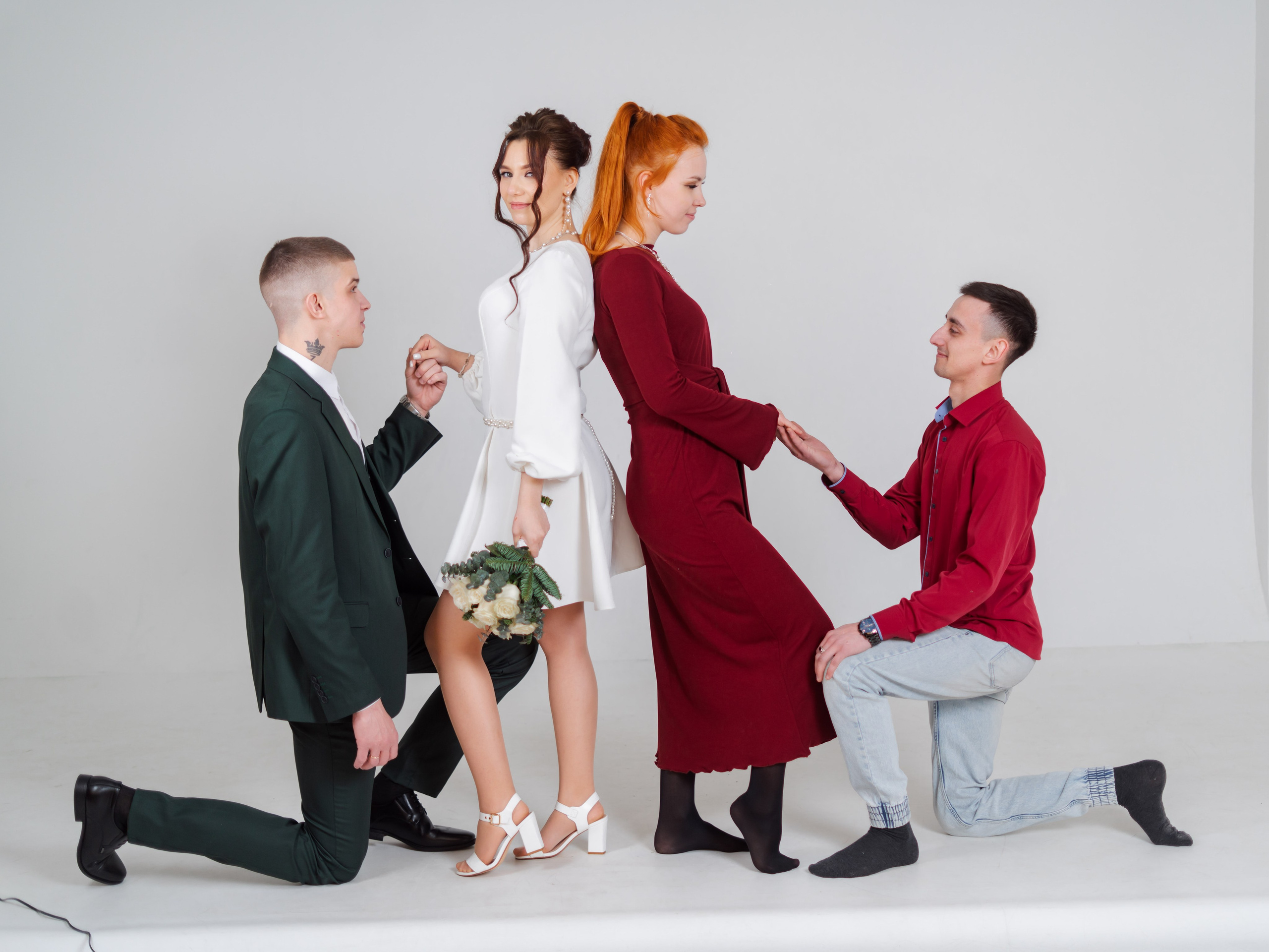 Свадьба в фотостудии. Семейный и детский фотограф в Екатеринбурге и НевьянскеТимурова Алина