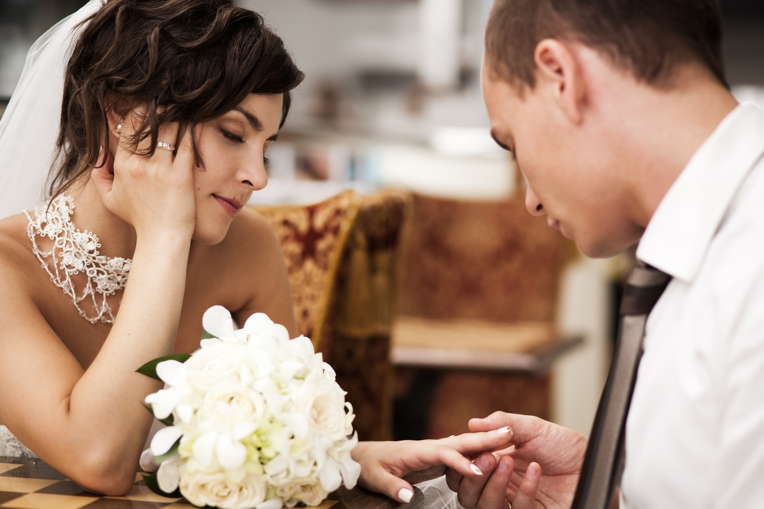 Свадебная съемка в тумане. Фотографы в Москве Светлана Устинова и Сергей Грачев