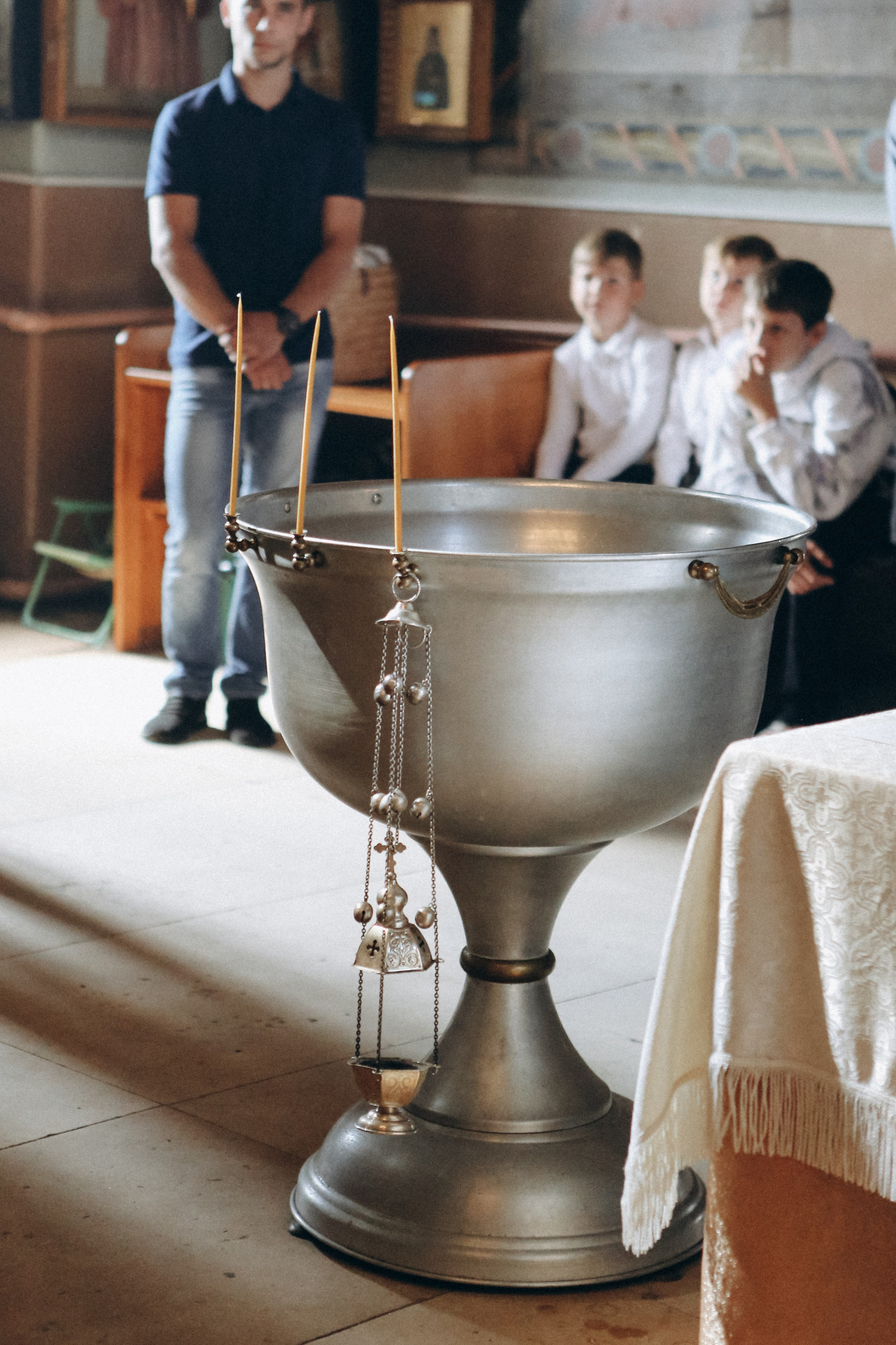 Крещение Ивана. Фотограф Анастасия Кувшинова Москва