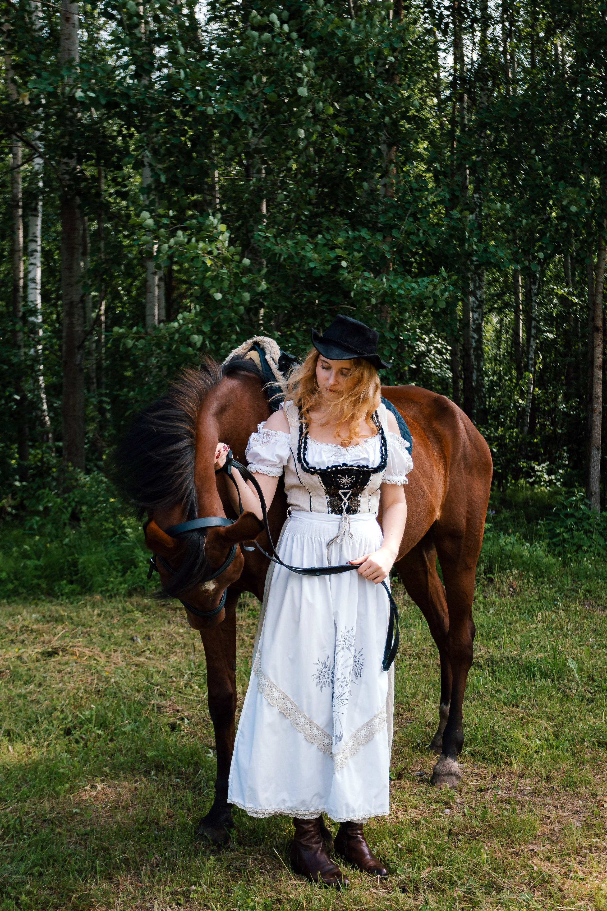Ранчо с лошадью. Семейный и художественный фотограф в Тюмени Юлия Логинова