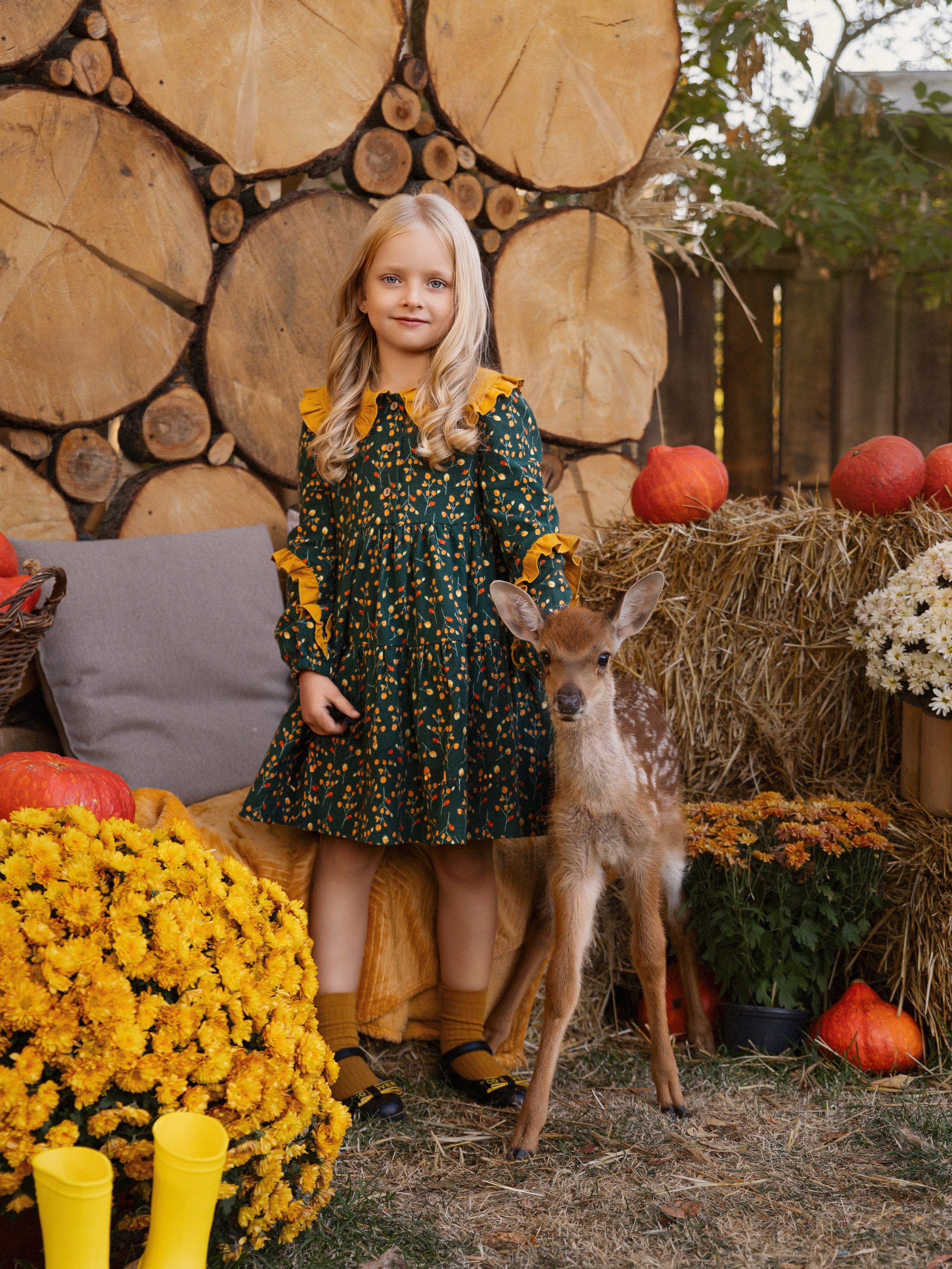 Детская фотосессия с животным. Трубинова Екатерина | Семейный фотограф | Москва