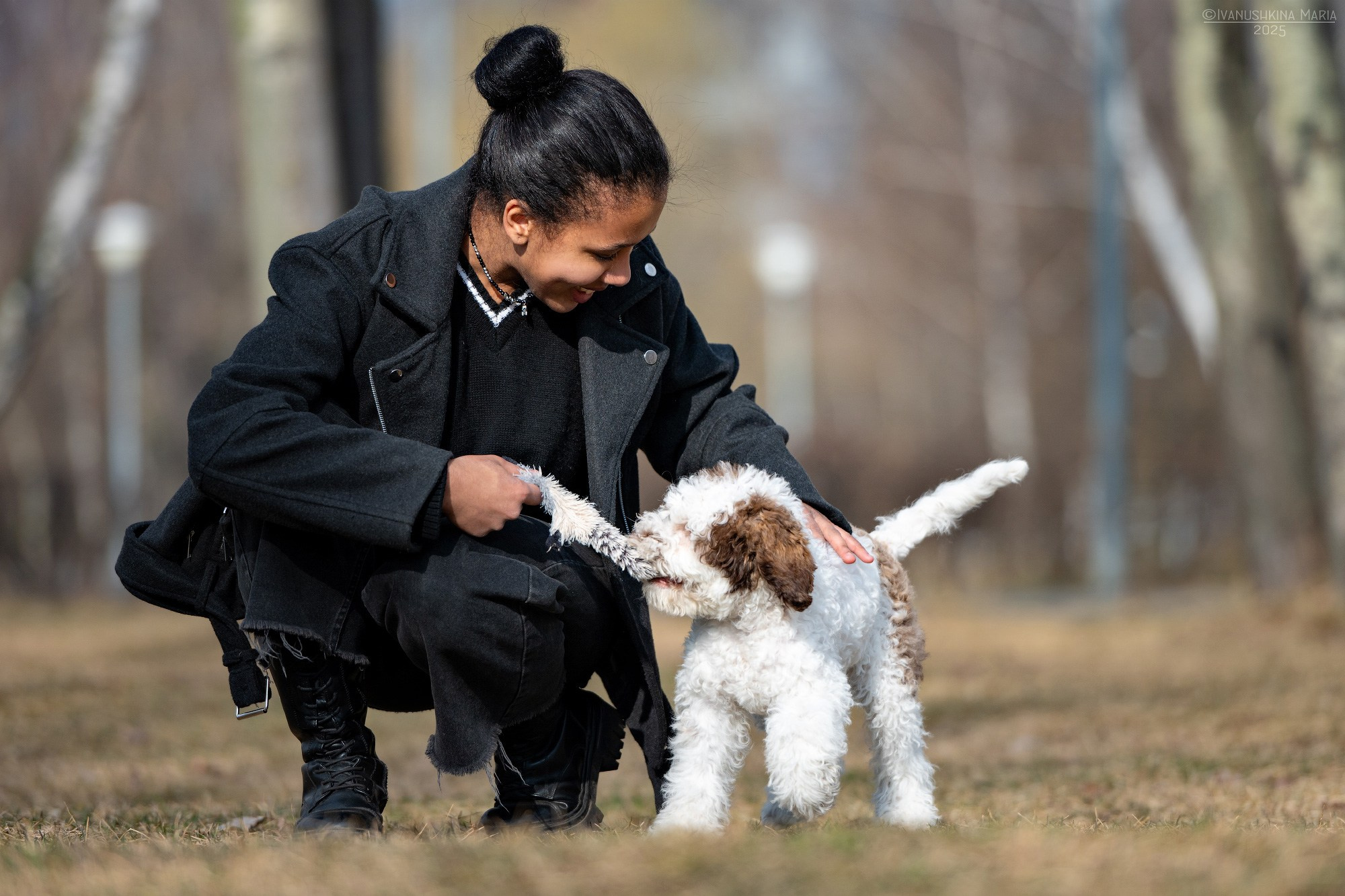 Фотосессия с собакой. Фотограф собак в Москве и Московской области Иванушкина Мария