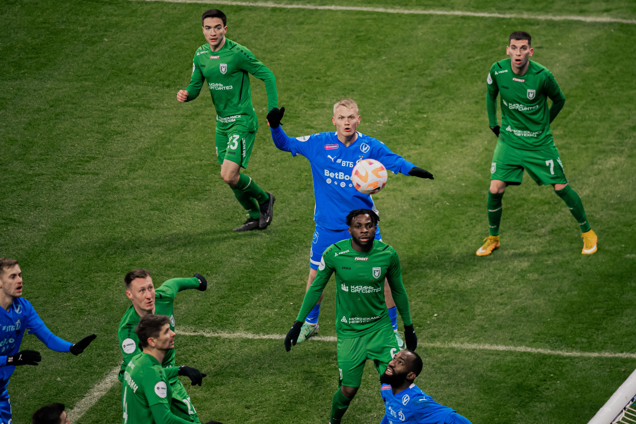 The Russian Premier League. Dynamo — Rubin (1:0), 12/04/2023. Фотограф Кирилл Сафонов