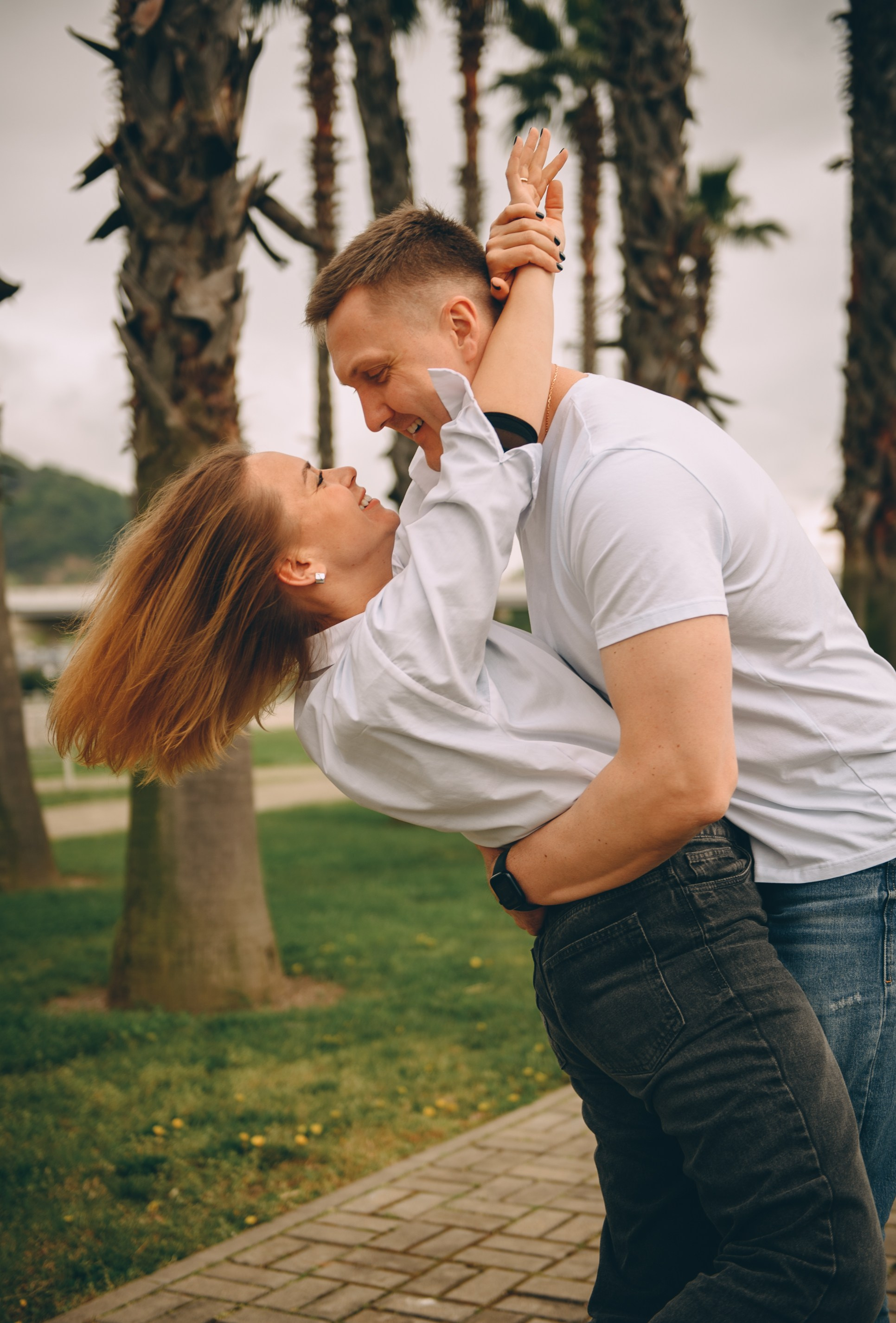 Пальмовая аллея и любовь. Свадебный и семейный фотограф София Невская