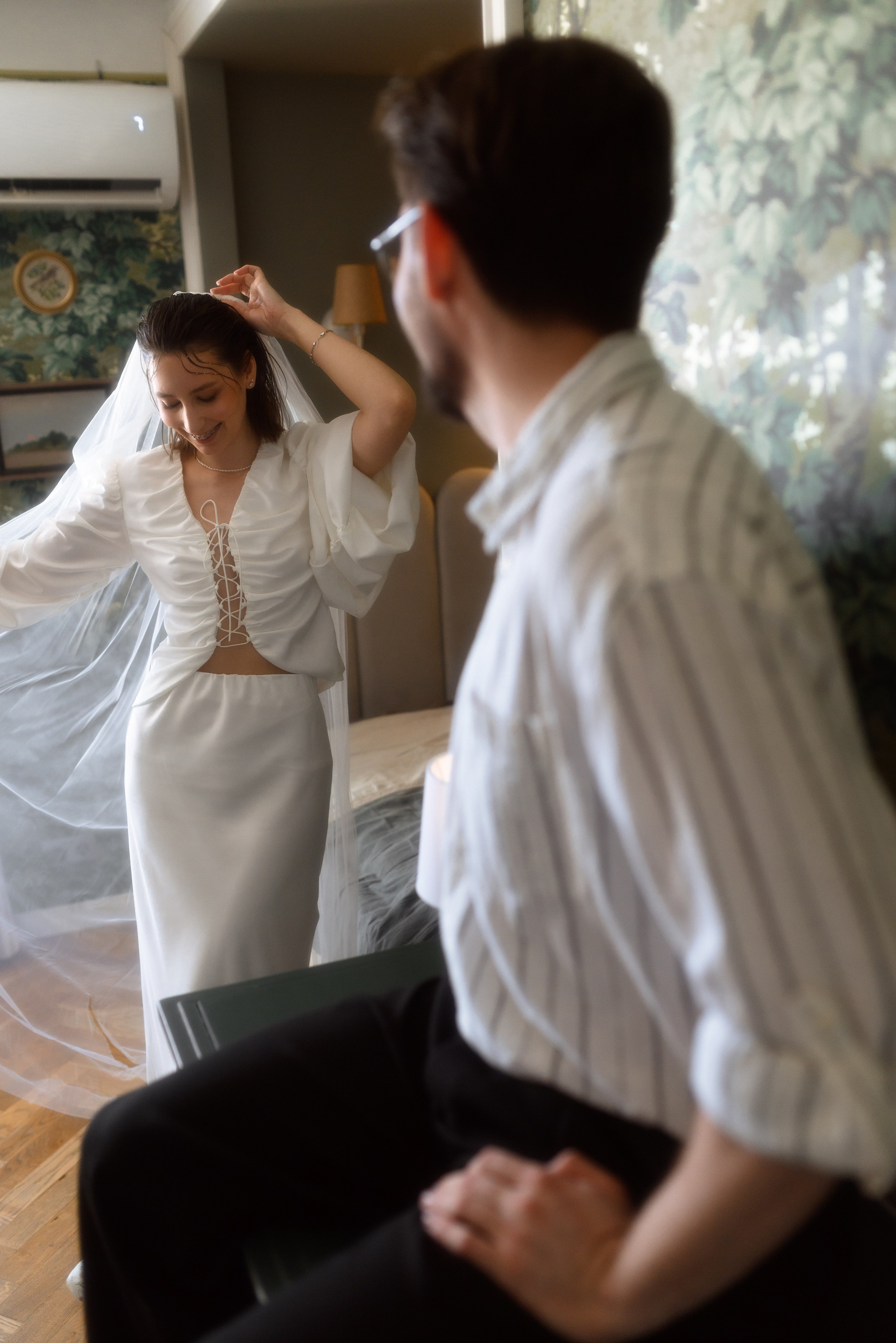 Сборы Вероники и Фаиля. Свадебный фотограф Анастасия Бударина