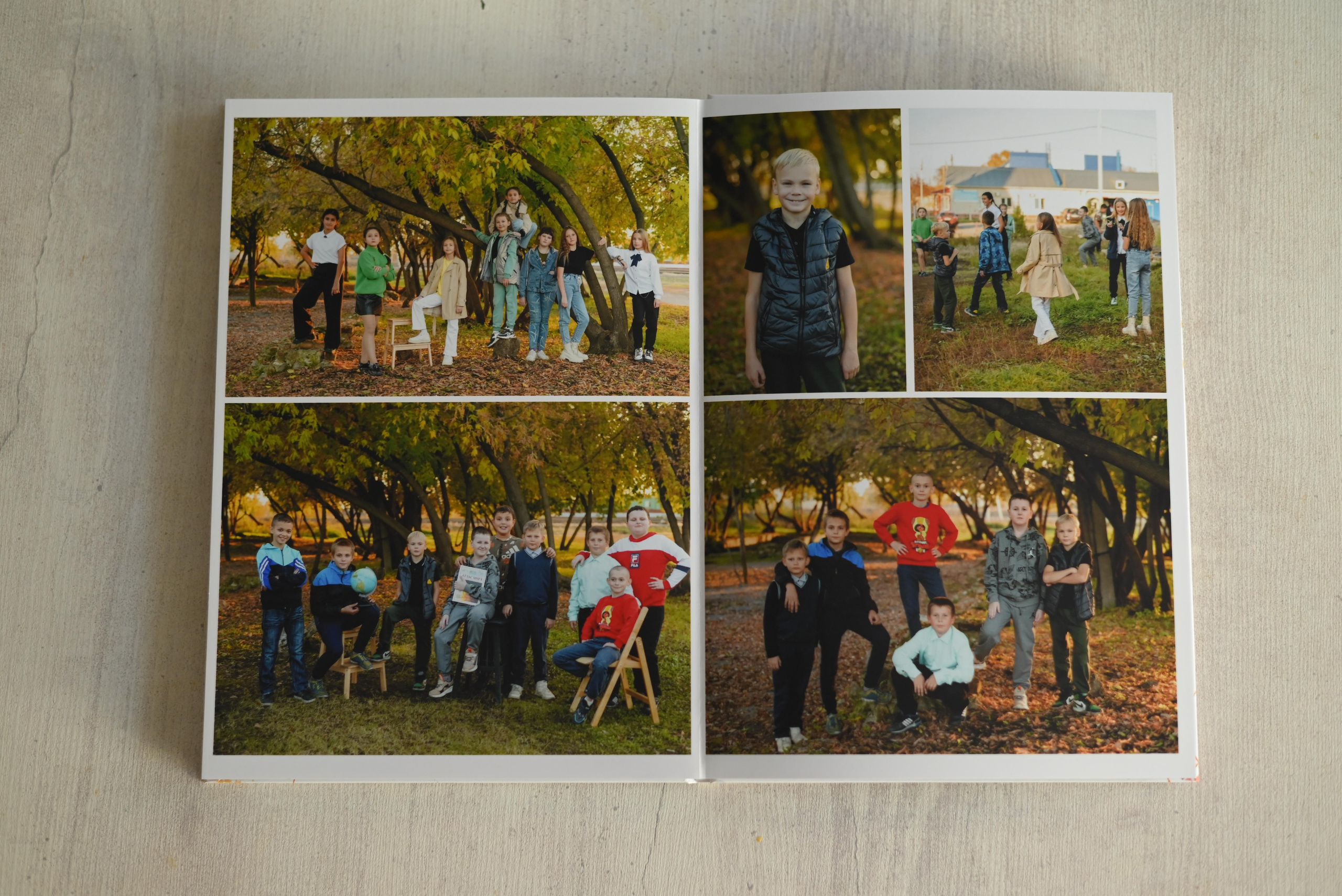 Выпускной альбом начальной школы, 4 класс. Свадебный, семейный и школьный фотограф в Бийске Ксения Мамаева