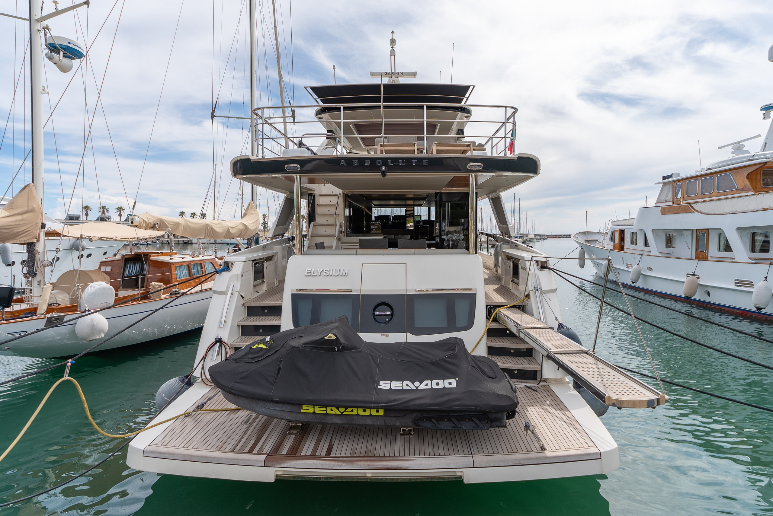 Absolute Navetta 68 Elysium. Яхтенный фотограф в Санкт-Петербурге Алексей Глухов