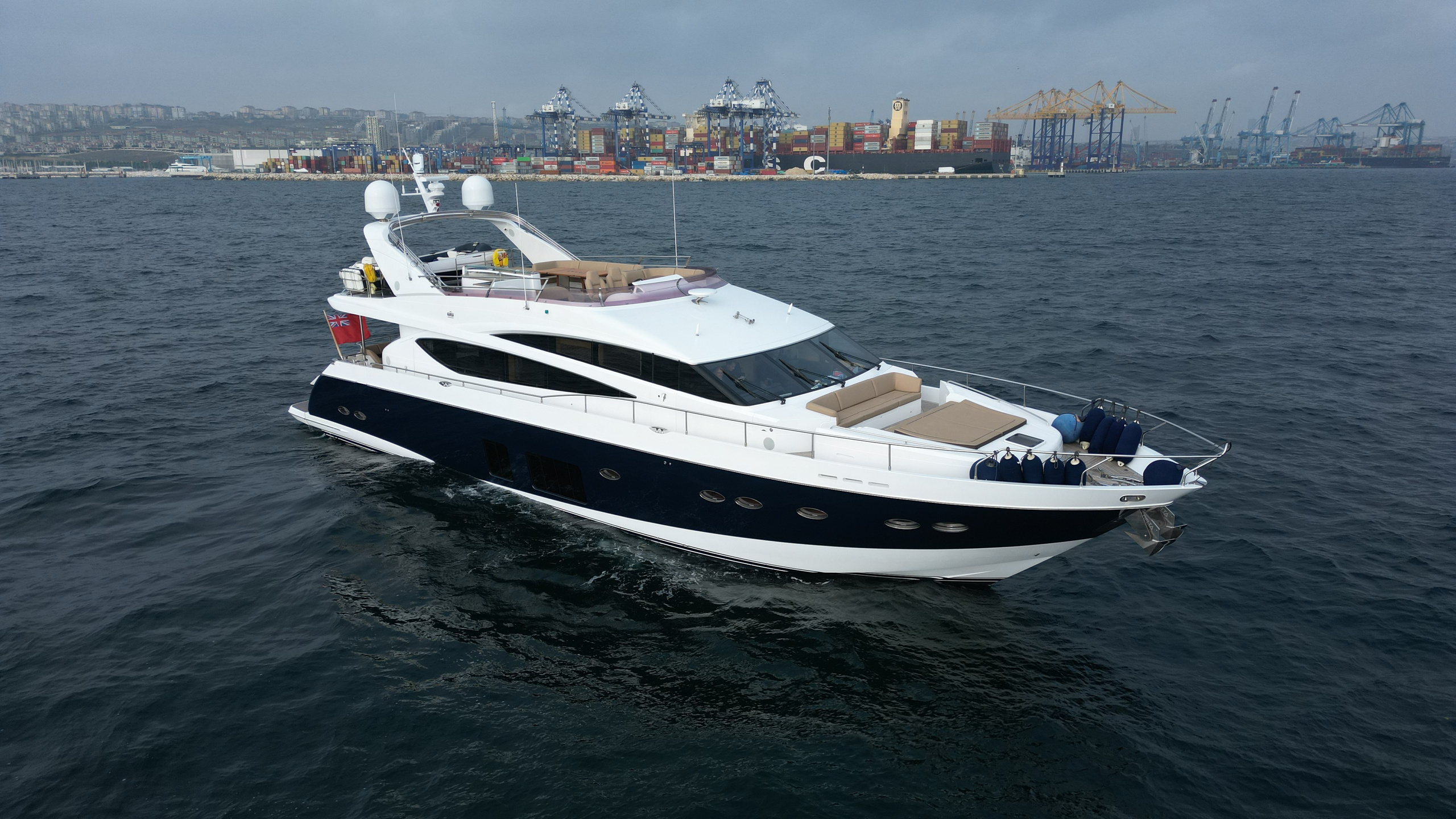 Princess 85 Tanazar. Яхтенный фотограф в Санкт-Петербурге Алексей Глухов