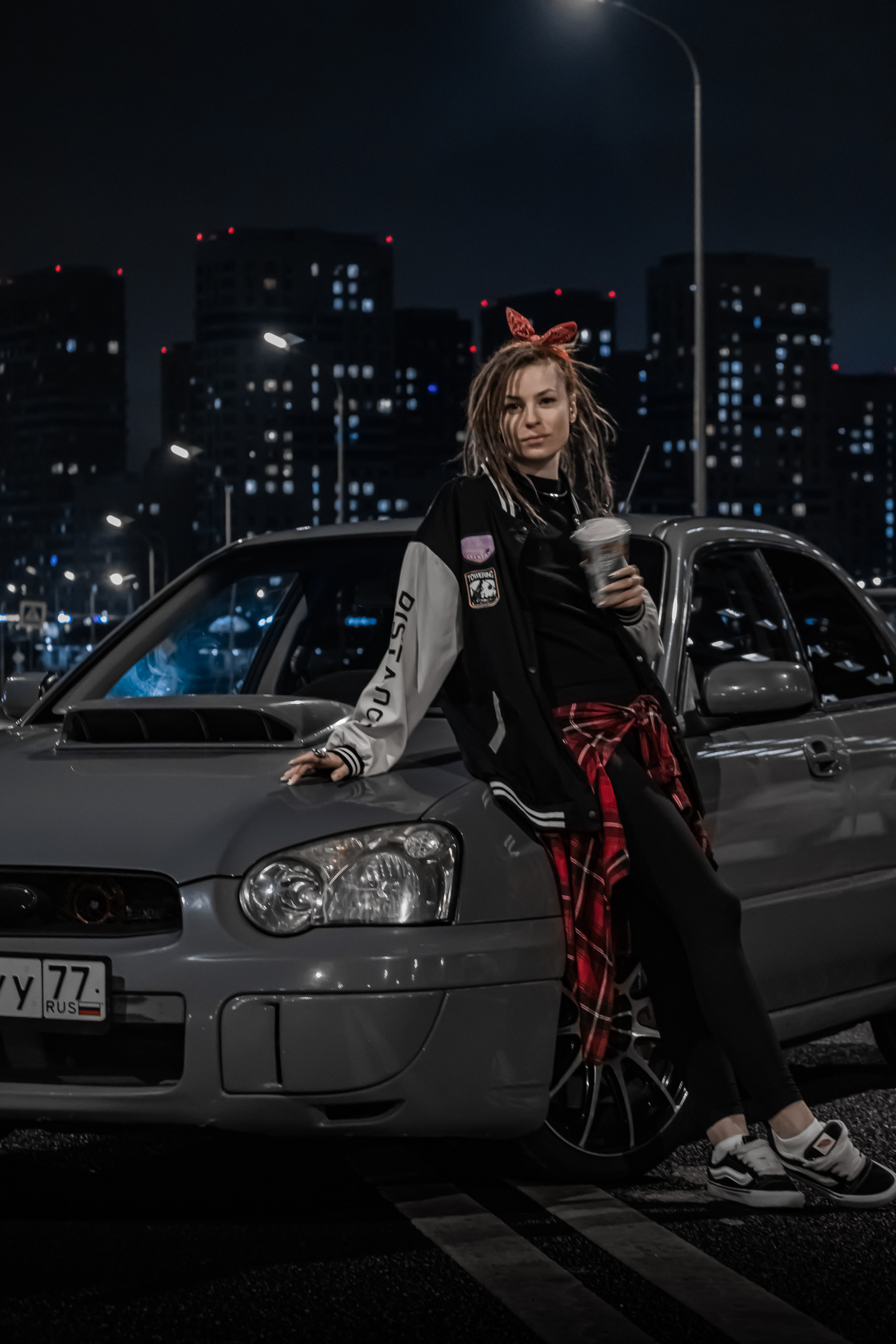 Тандем Драйва: фотосессия вас и вашего автомобиля. Валерия и Subaru. Ирина Санрайз — Автомобильный фотограф в Москве