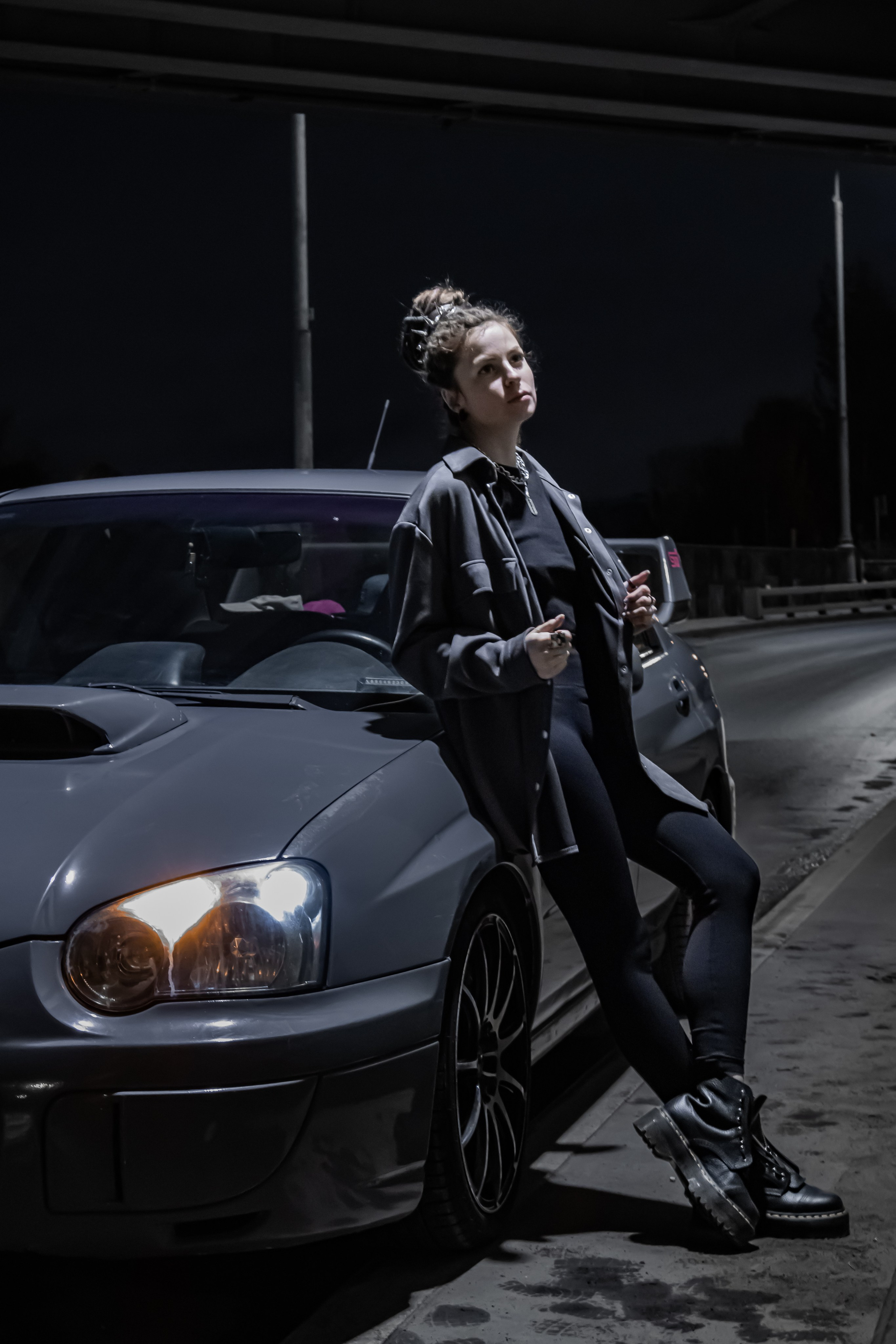 Тандем Драйва: фотосессия вас и вашего автомобиля. Валерия и Subaru. Ирина Санрайз — Автомобильный фотограф в Москве