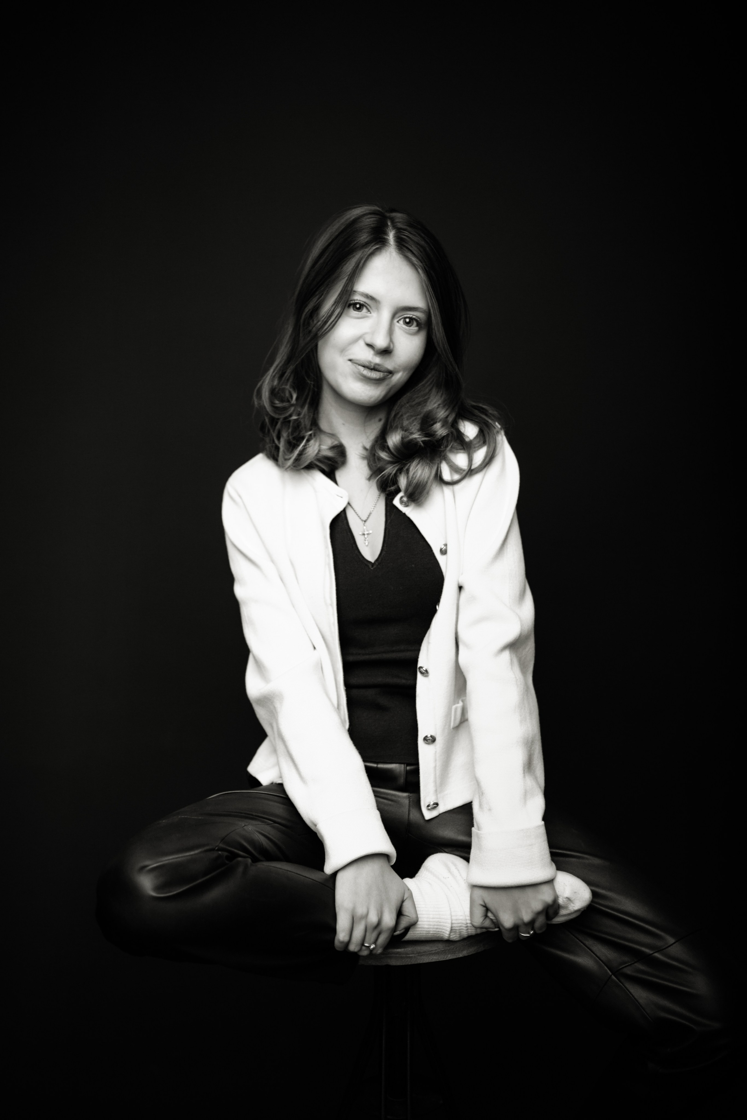 Индивидуальная съемка в студии. Фотограф Аня Платонова