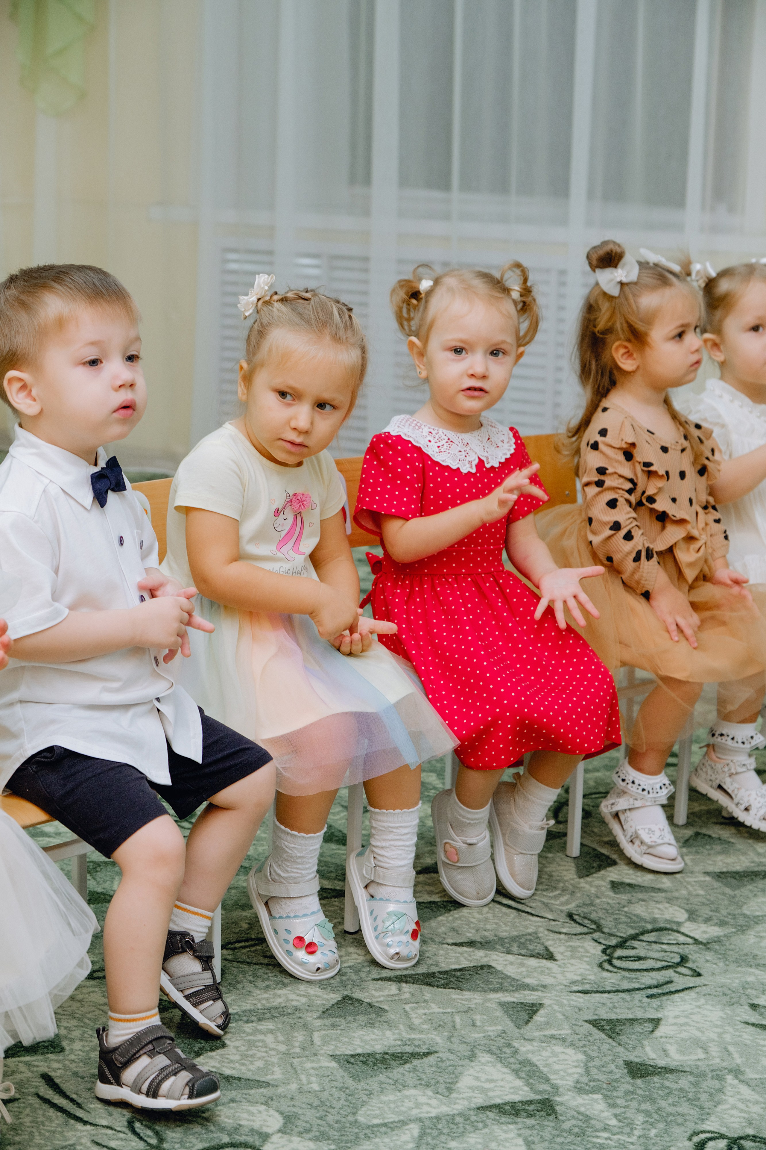 Утренник малышей. Фотограф Софья Володкина