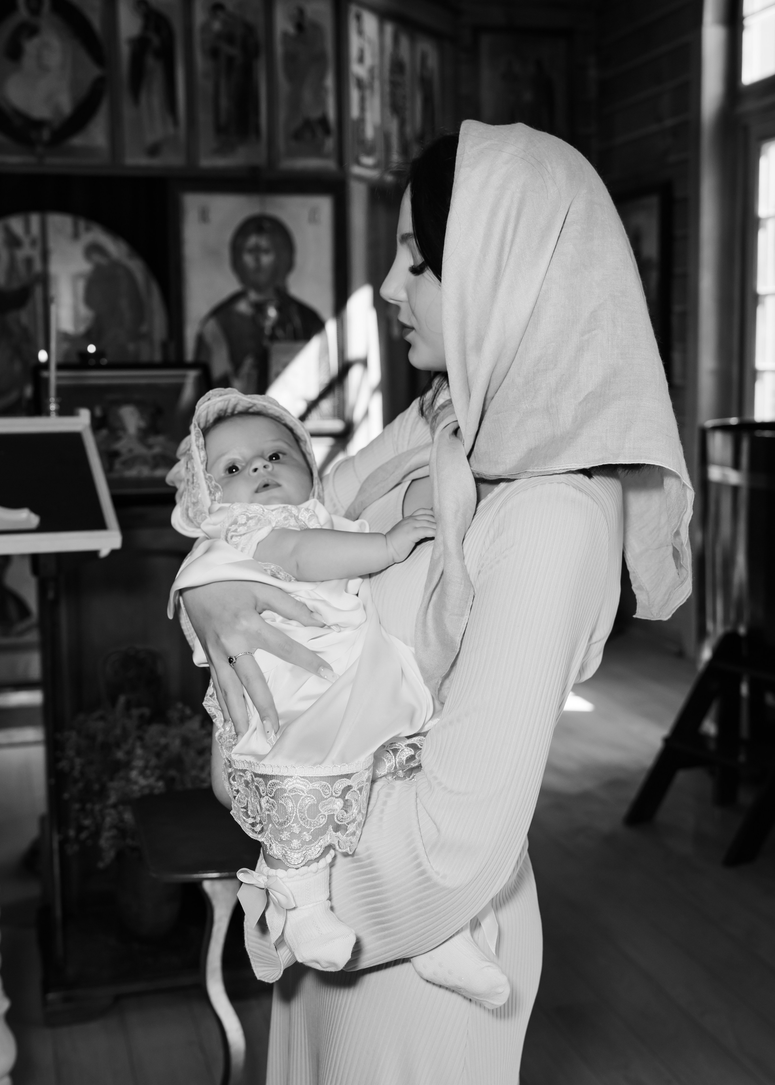 Таинство Крещения Марии. Крамер Юлиана детский и семейный фотограф