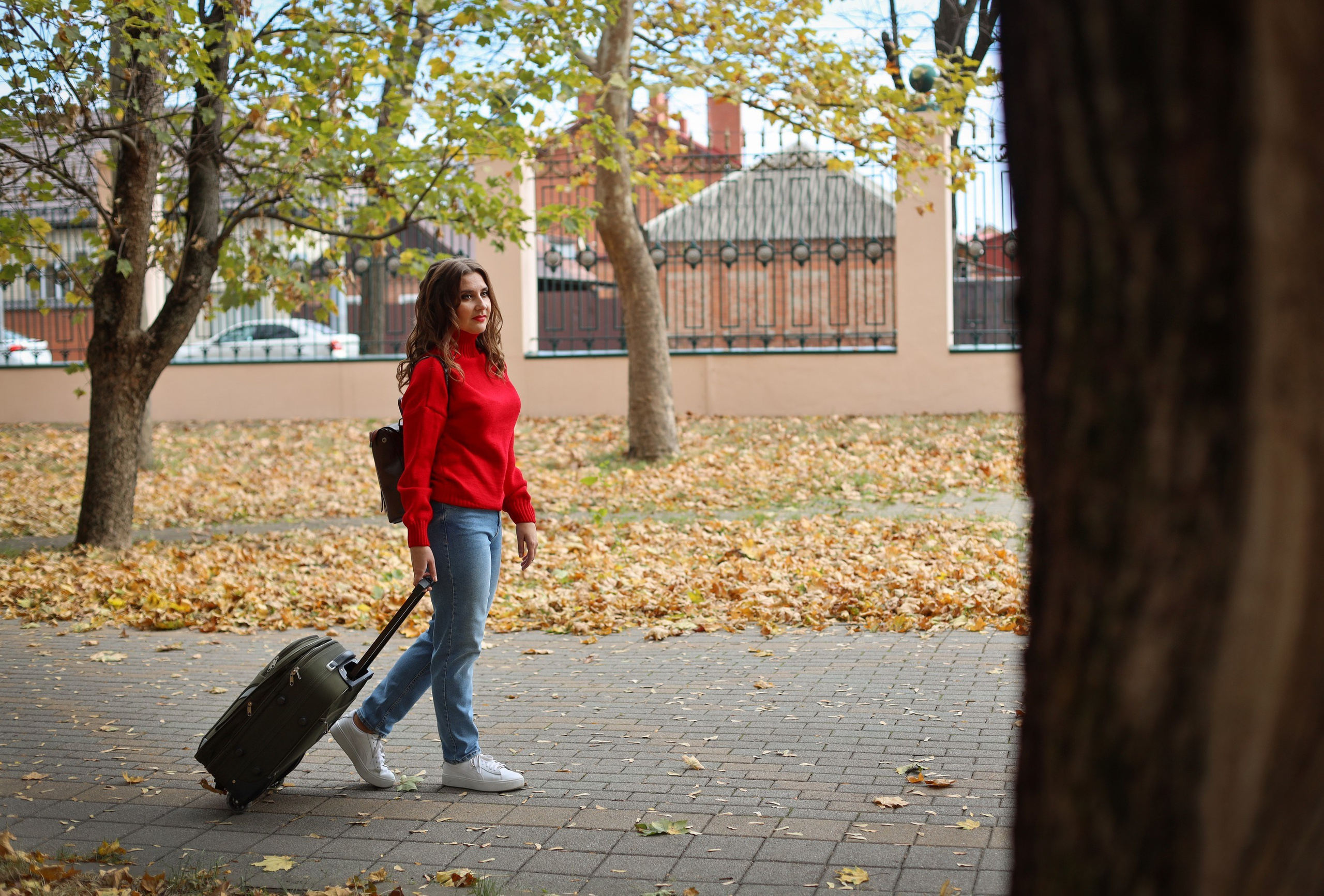 Женская съёмка в парке. Женский, детский, семейный фотограф в Краснодаре Юлия Избенко