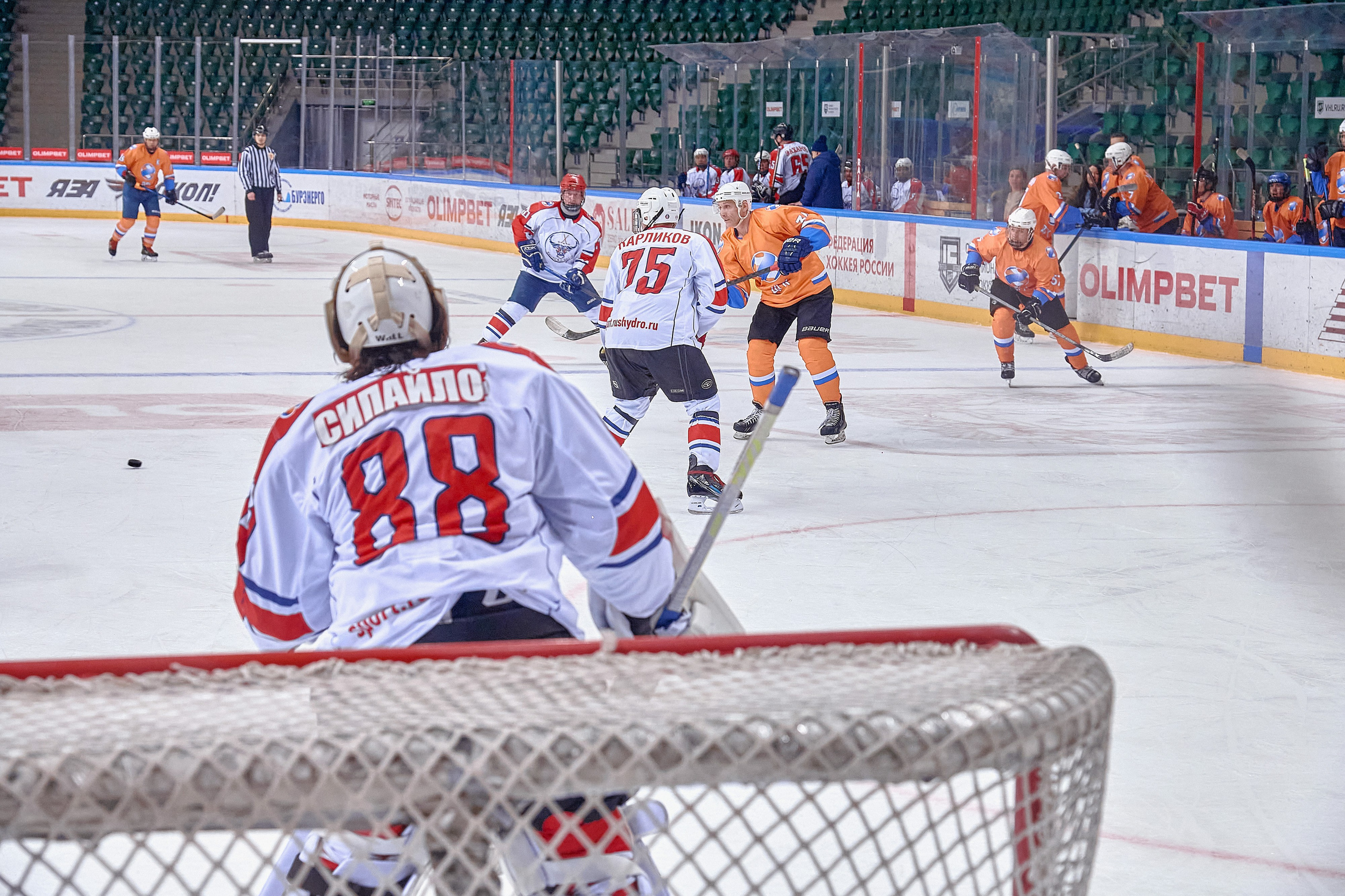 Платинум Арена — Хоккей — РусГидро. Фотограф Яковлев Роман — Красноярск