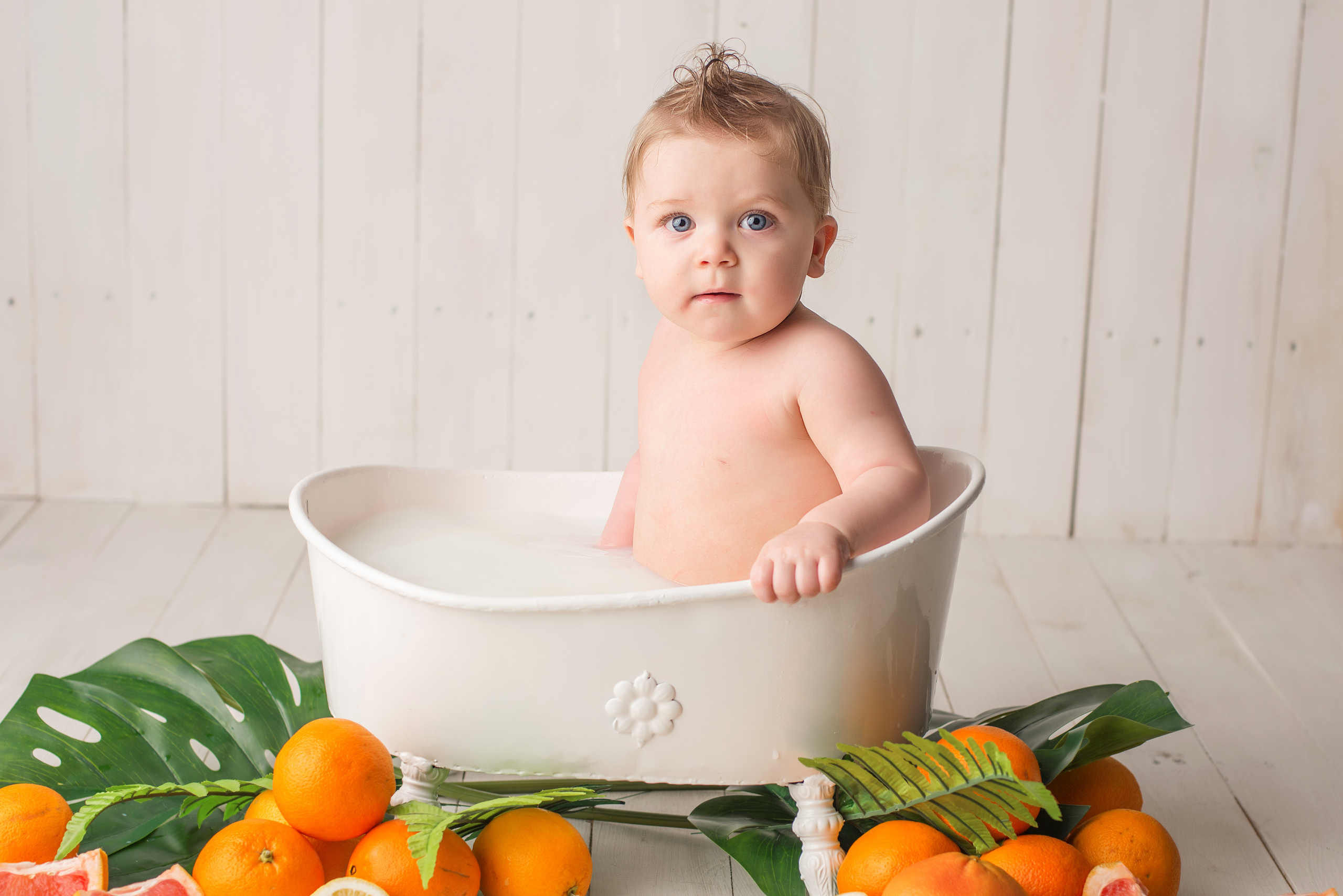 Тимур 8 мес. Молочные ванны. Фотограф новорожденных Василиса Панькова