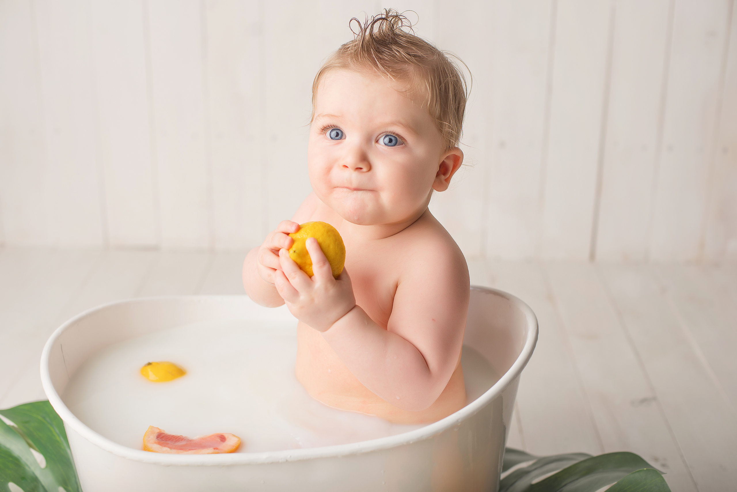 Тимур 8 мес. Молочные ванны. Фотограф новорожденных Василиса Панькова