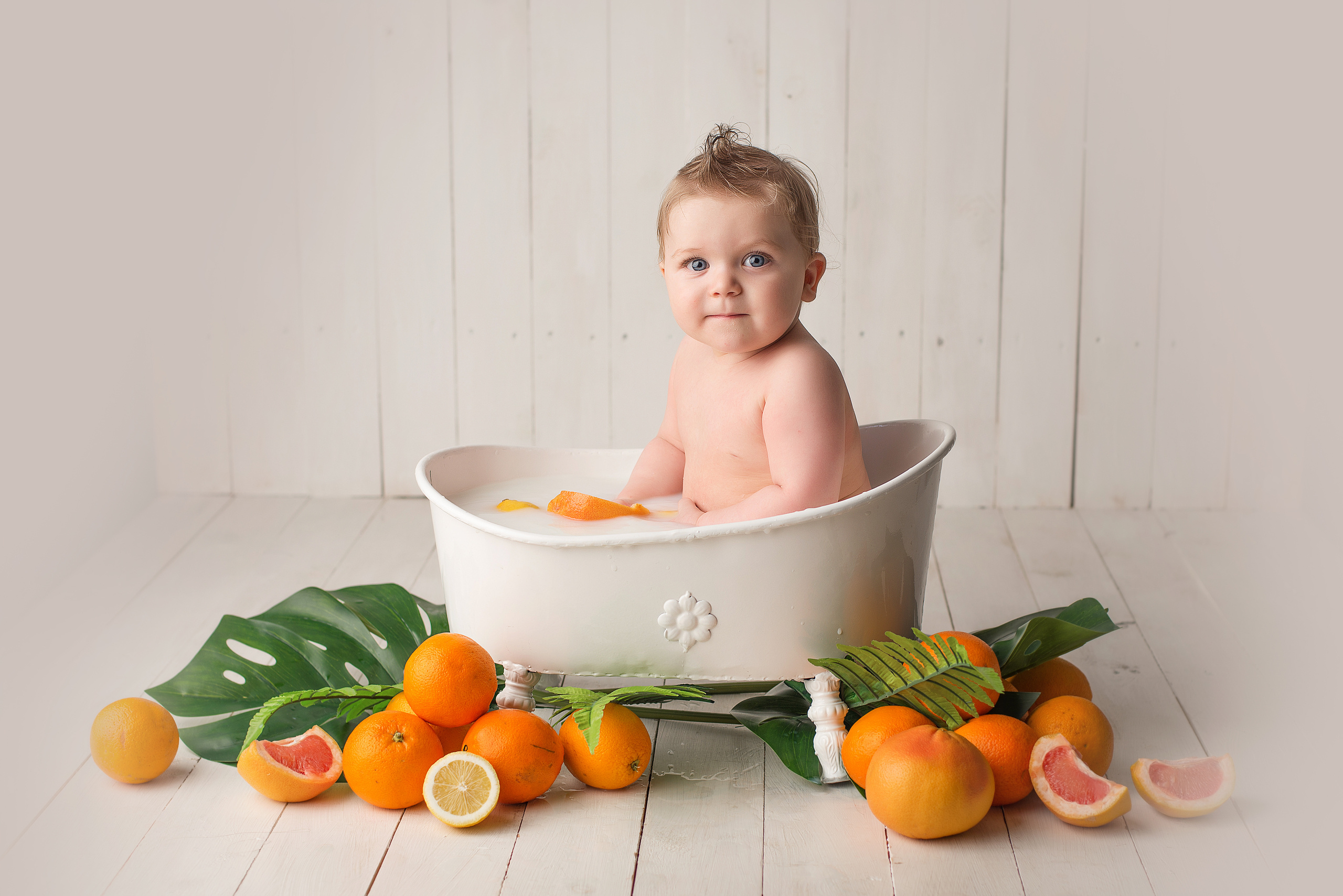 Тимур 8 мес. Молочные ванны. Фотограф новорожденных Василиса Панькова