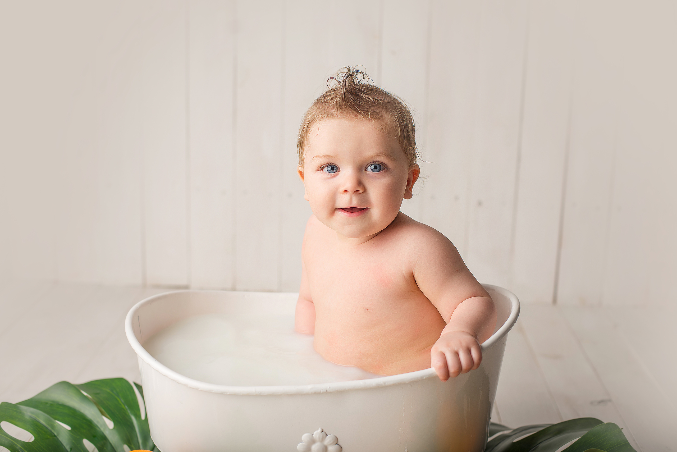 Тимур 8 мес. Молочные ванны. Фотограф новорожденных Василиса Панькова