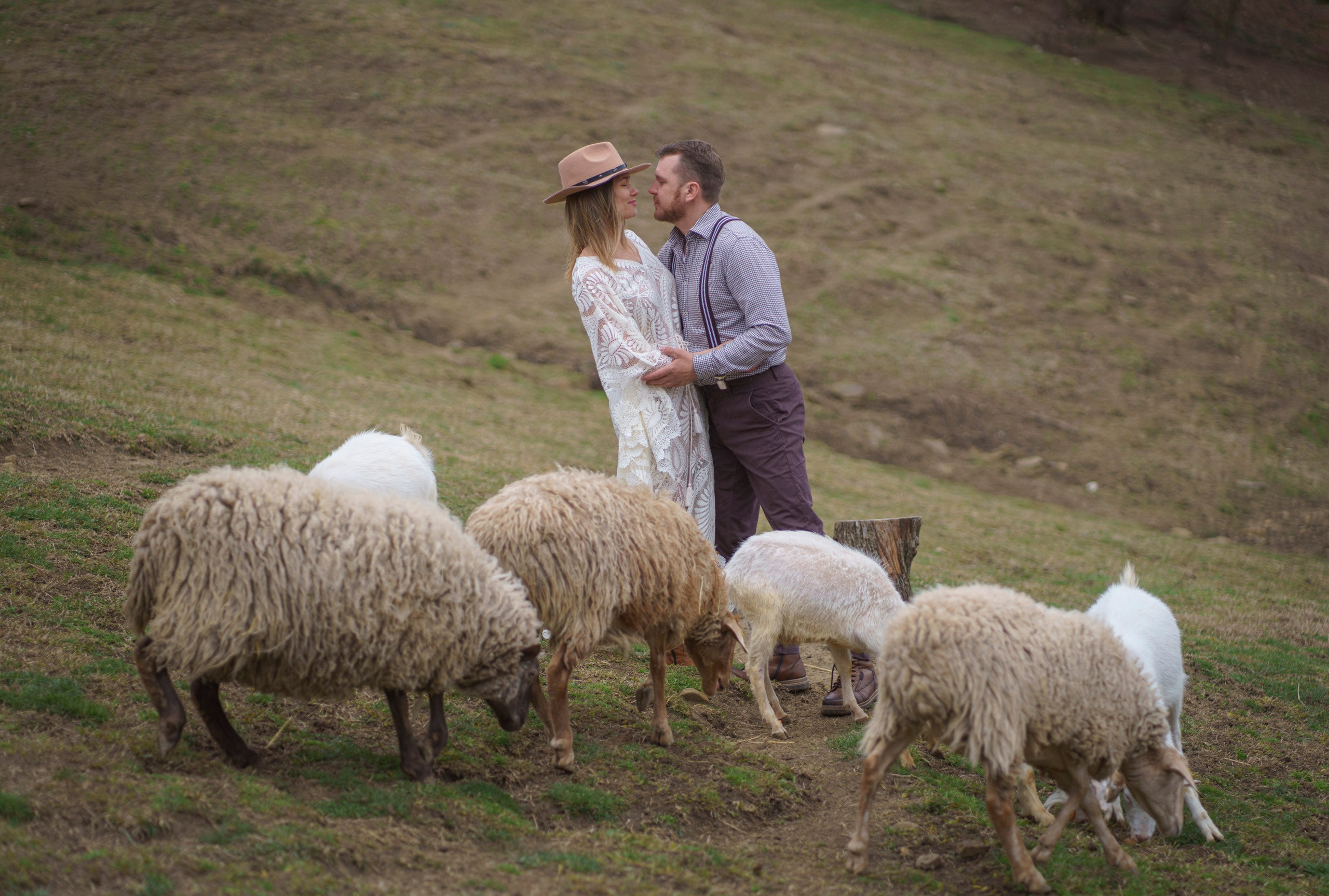 Семья на ферме. Фотограф Сергей Танков