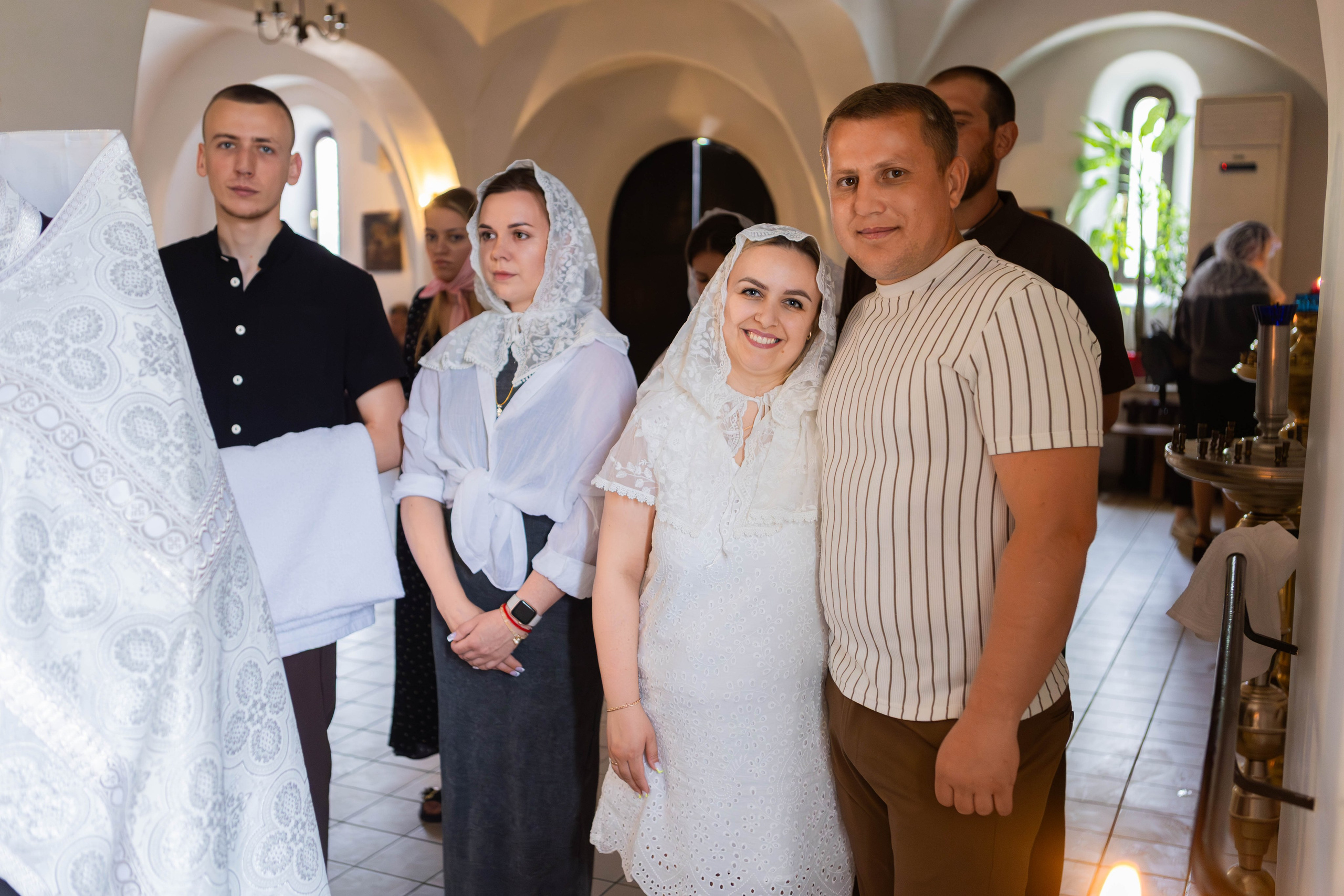 Крещение Владислава. Храм Воскресения Христова (Памирская). Свадебный семейный и детский фотограф в Краснодаре Карина Федоровская