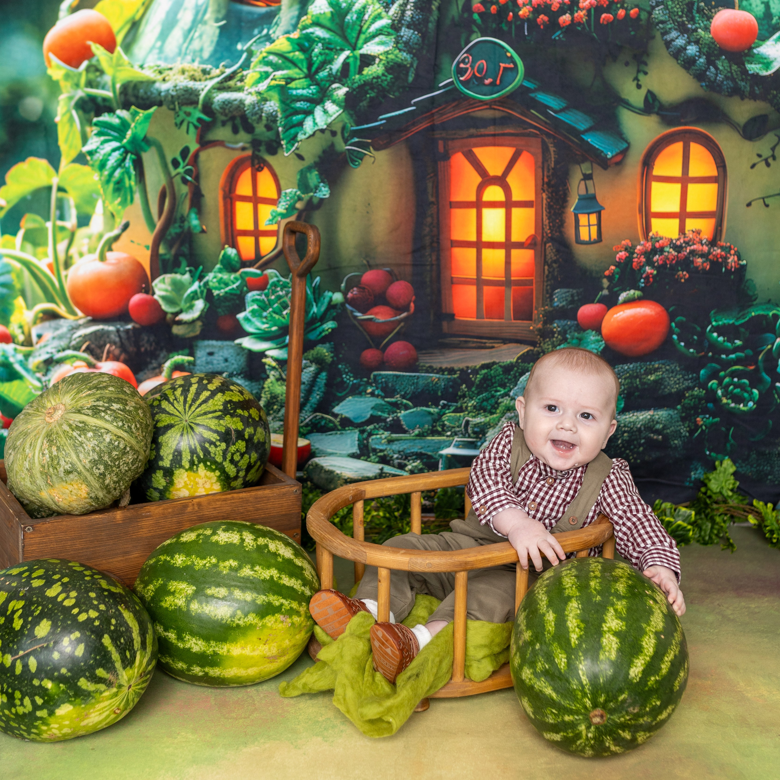 Тыквенно-арбузные фотодни. Фотограф новорожденных. Детский и семейный фотограф Марьяна Юдина