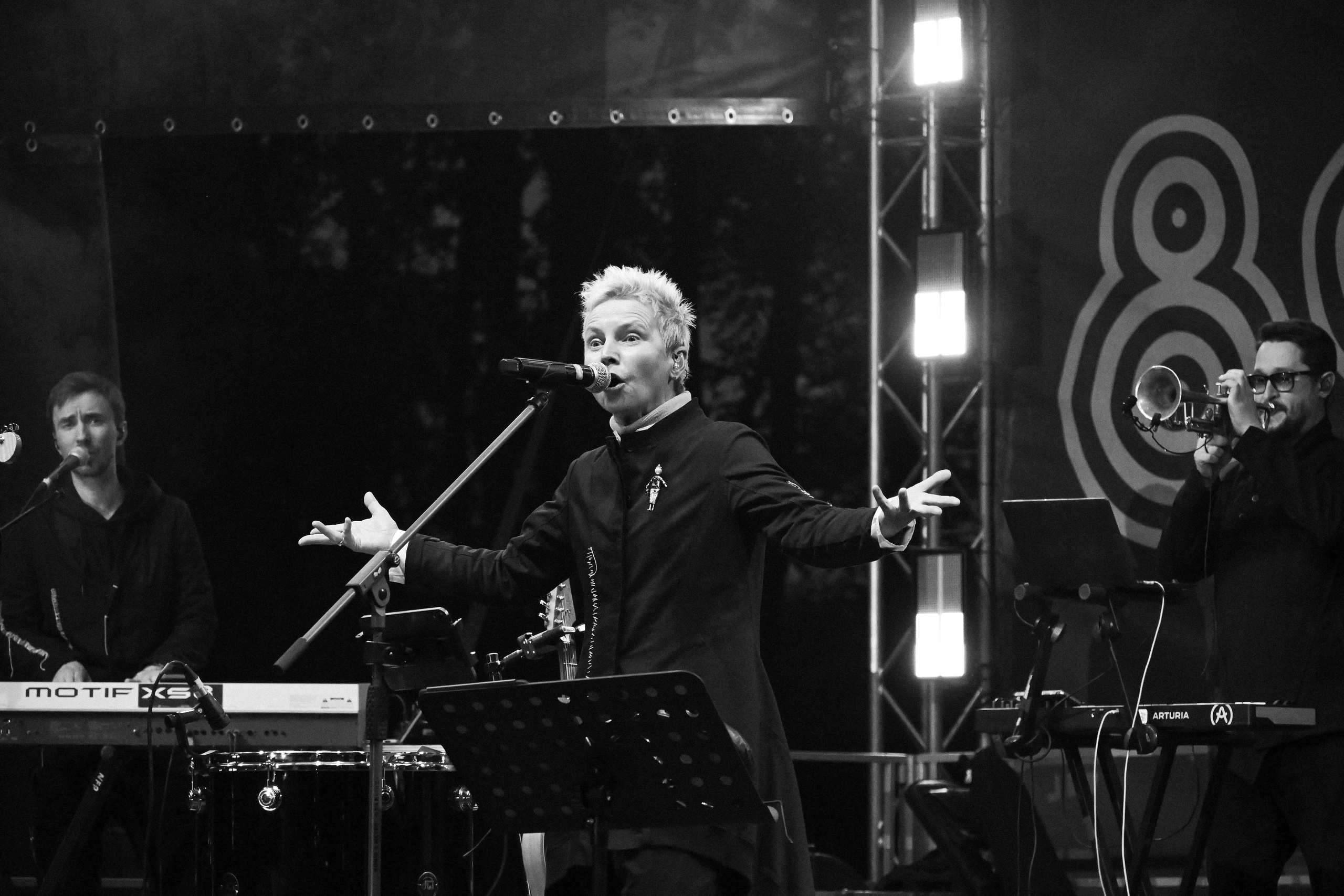 Репортажная съёмка Светланы Сургановой на концерте в Электростали. 24.08.2025