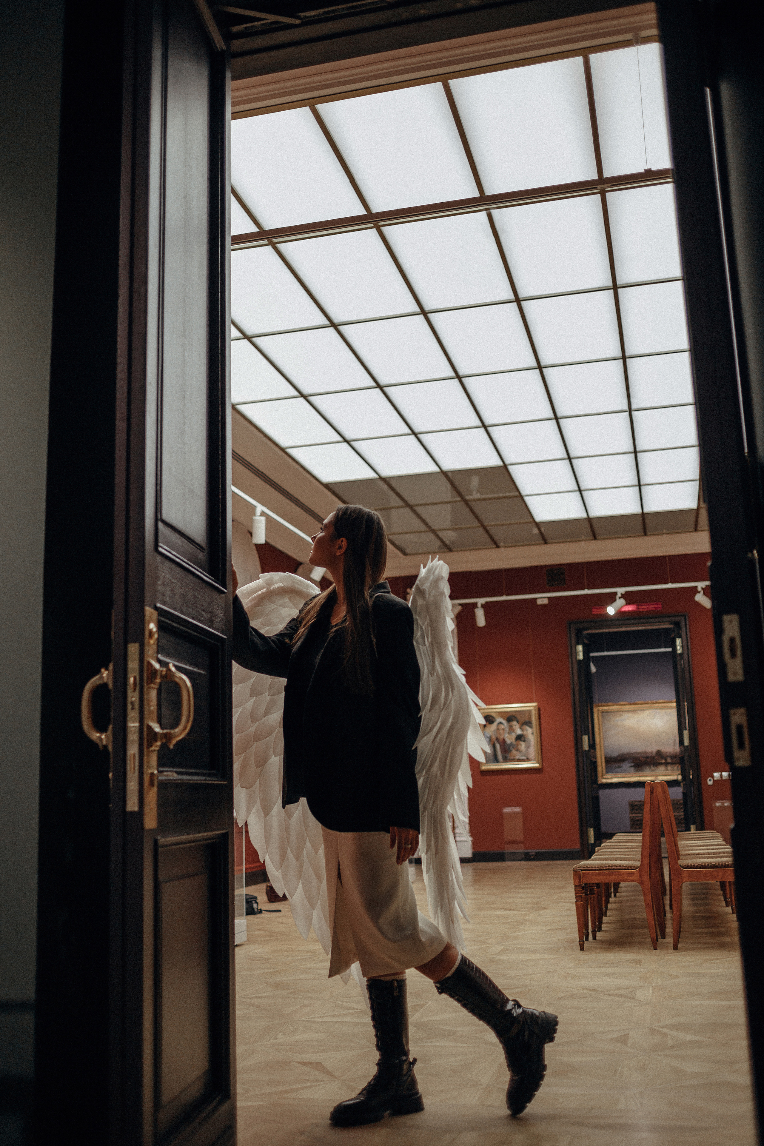 Яна в музее. Свадебный фотограф в Москве и Казани