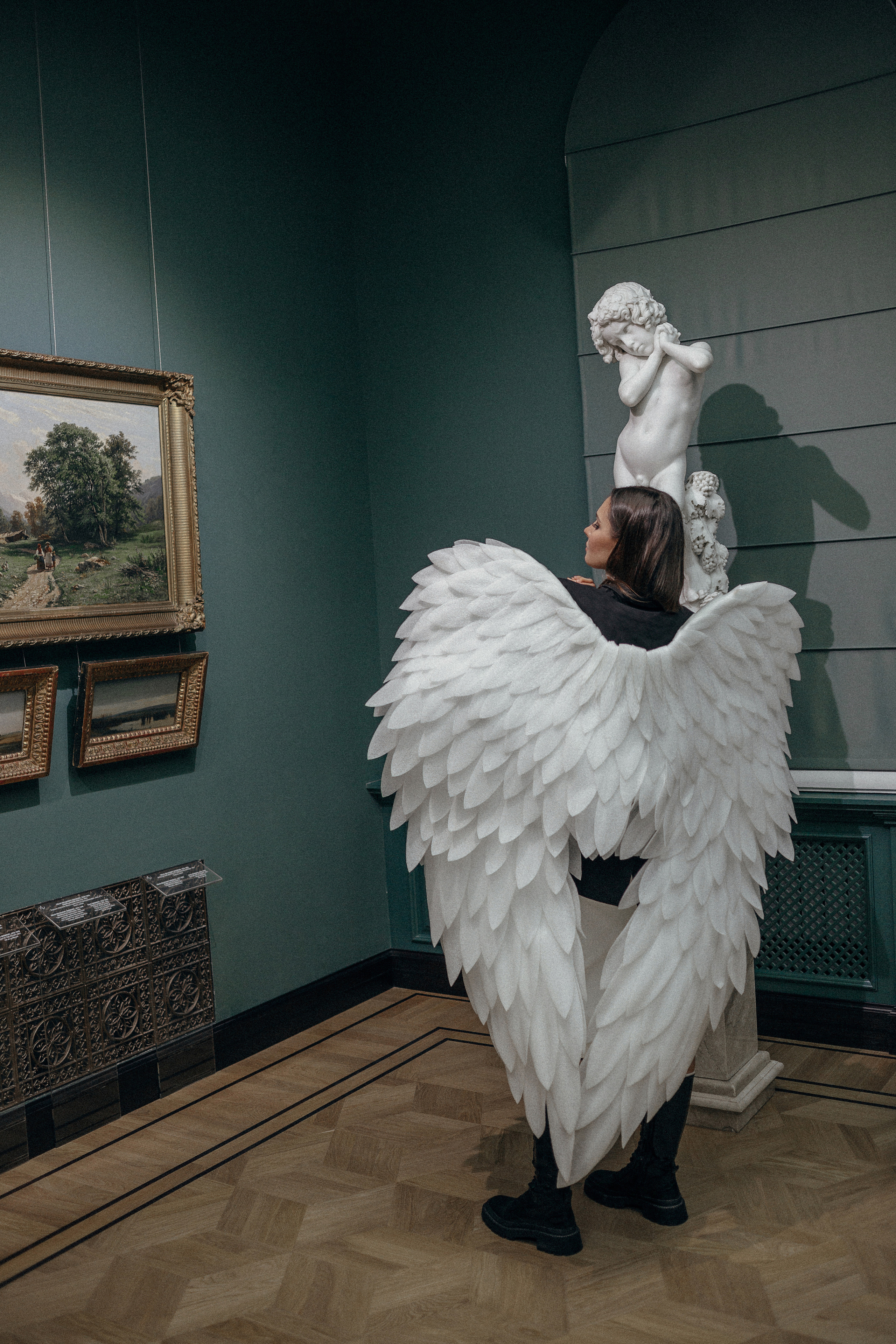 Яна в музее. Свадебный фотограф в Москве и Казани