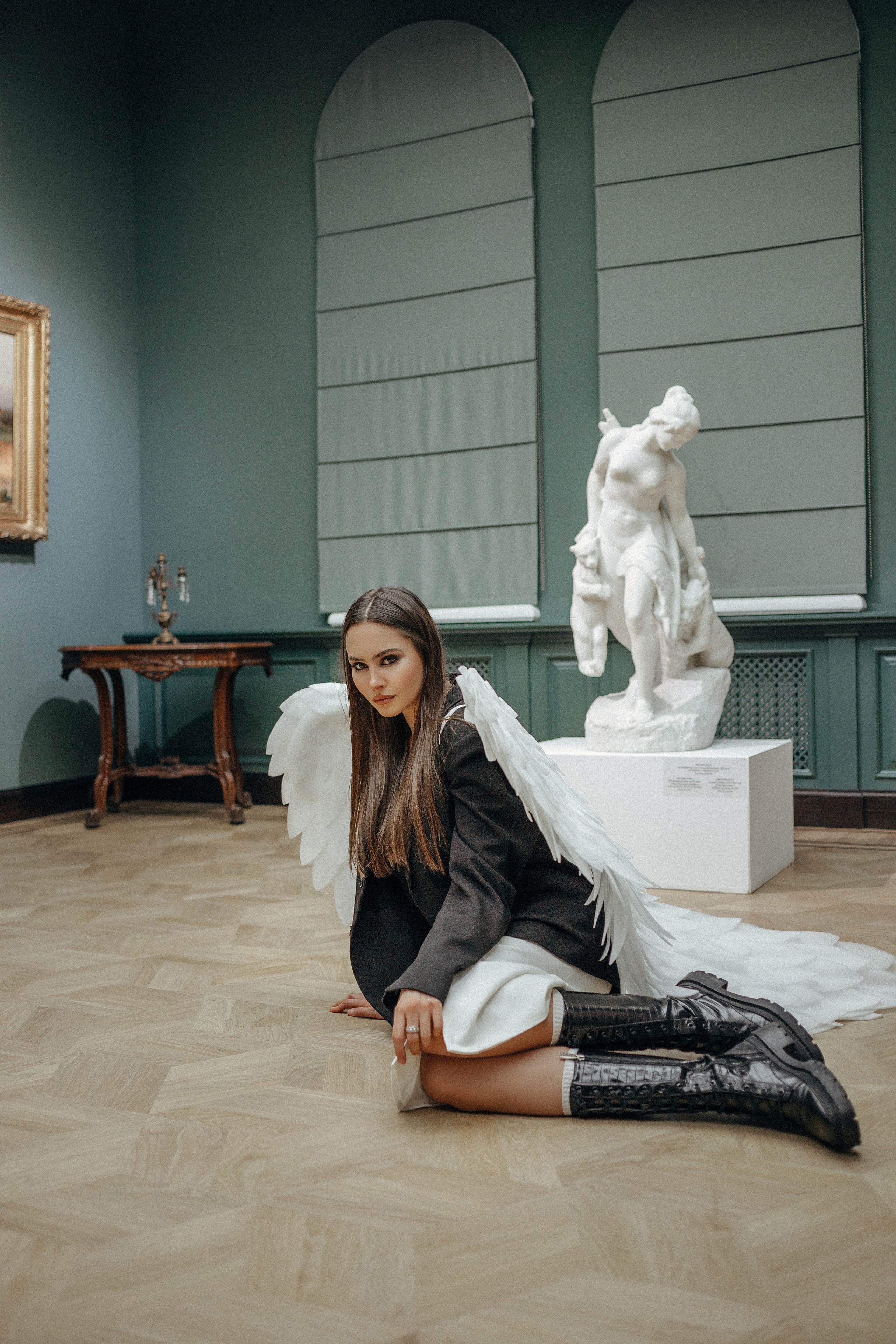 Яна в музее. Свадебный фотограф в Москве и Казани