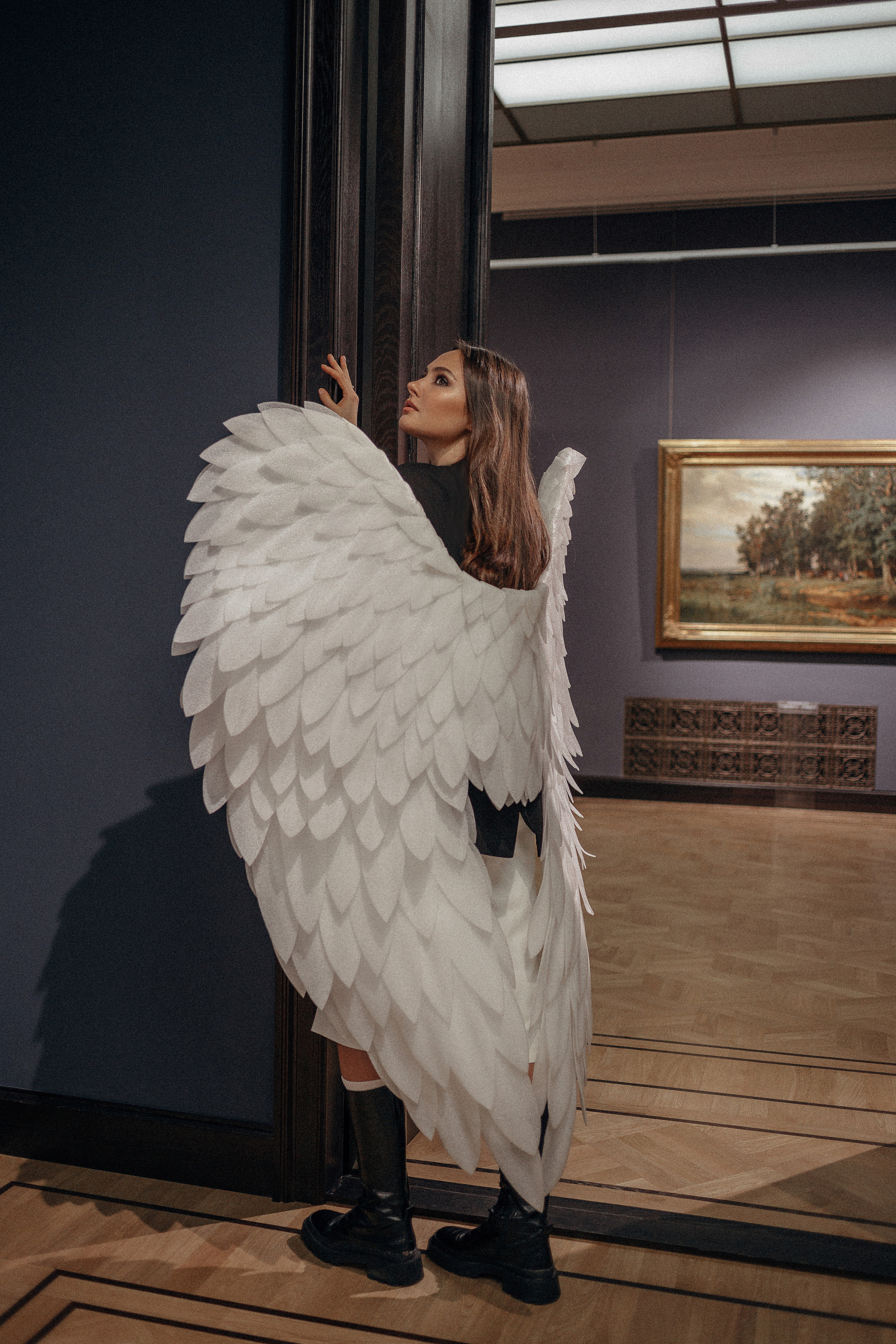 Яна в музее. Свадебный фотограф в Москве и Казани