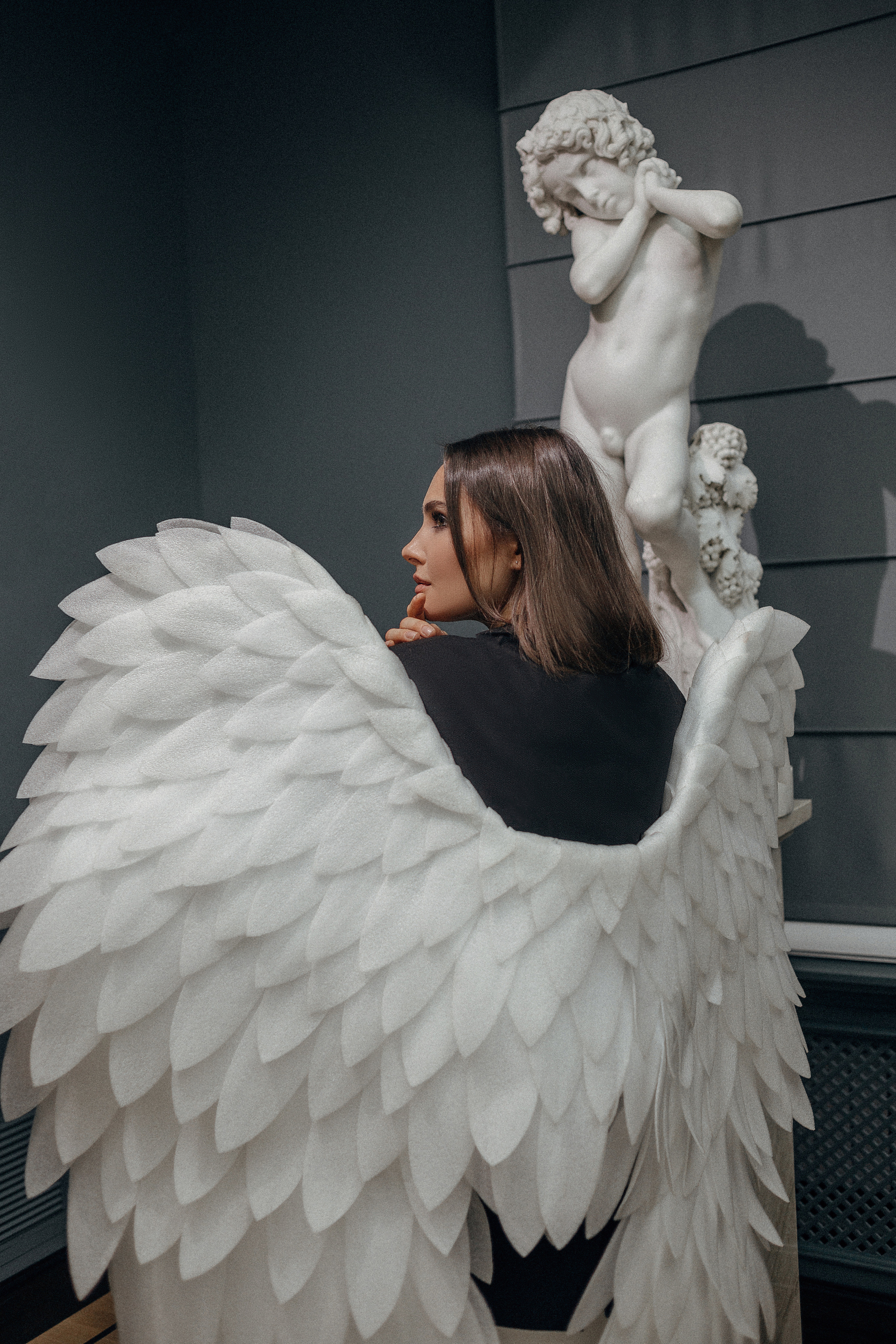 Яна в музее. Свадебный фотограф в Москве и Казани