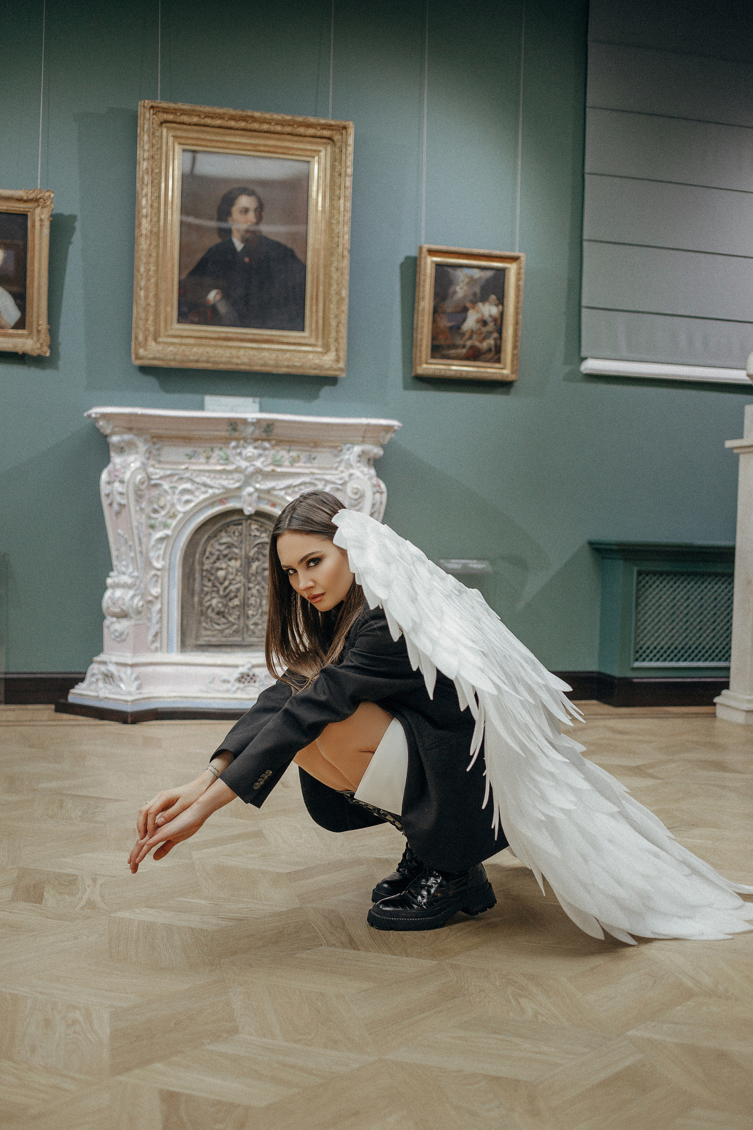 Яна в музее. Свадебный фотограф в Москве и Казани