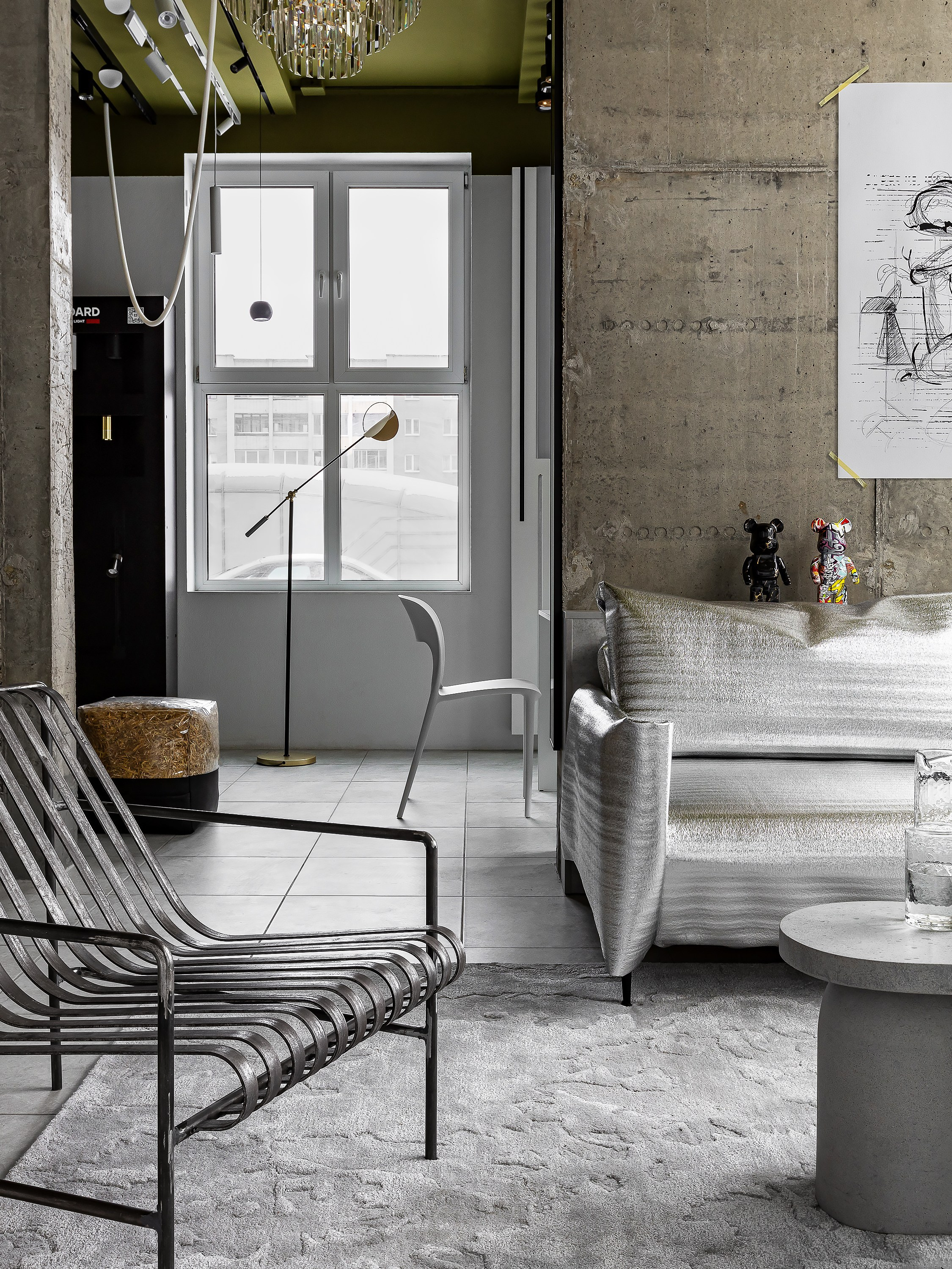 Офис с элементами лофта. Интерьерный фотограф Виталина Ворошкевич