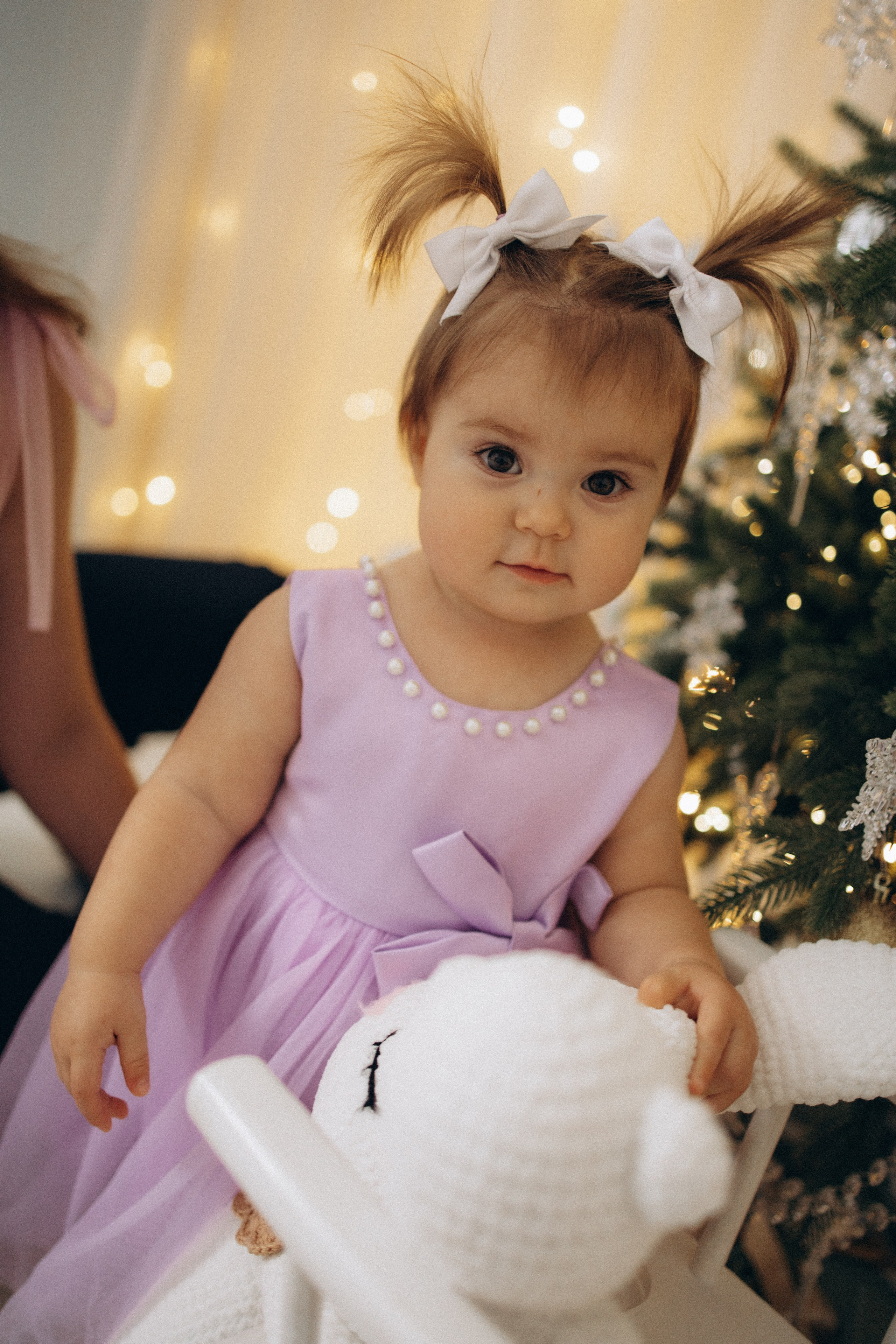 Новый год маленькой Анечки. Семейный фотограф в Москве Анастасия Шалда